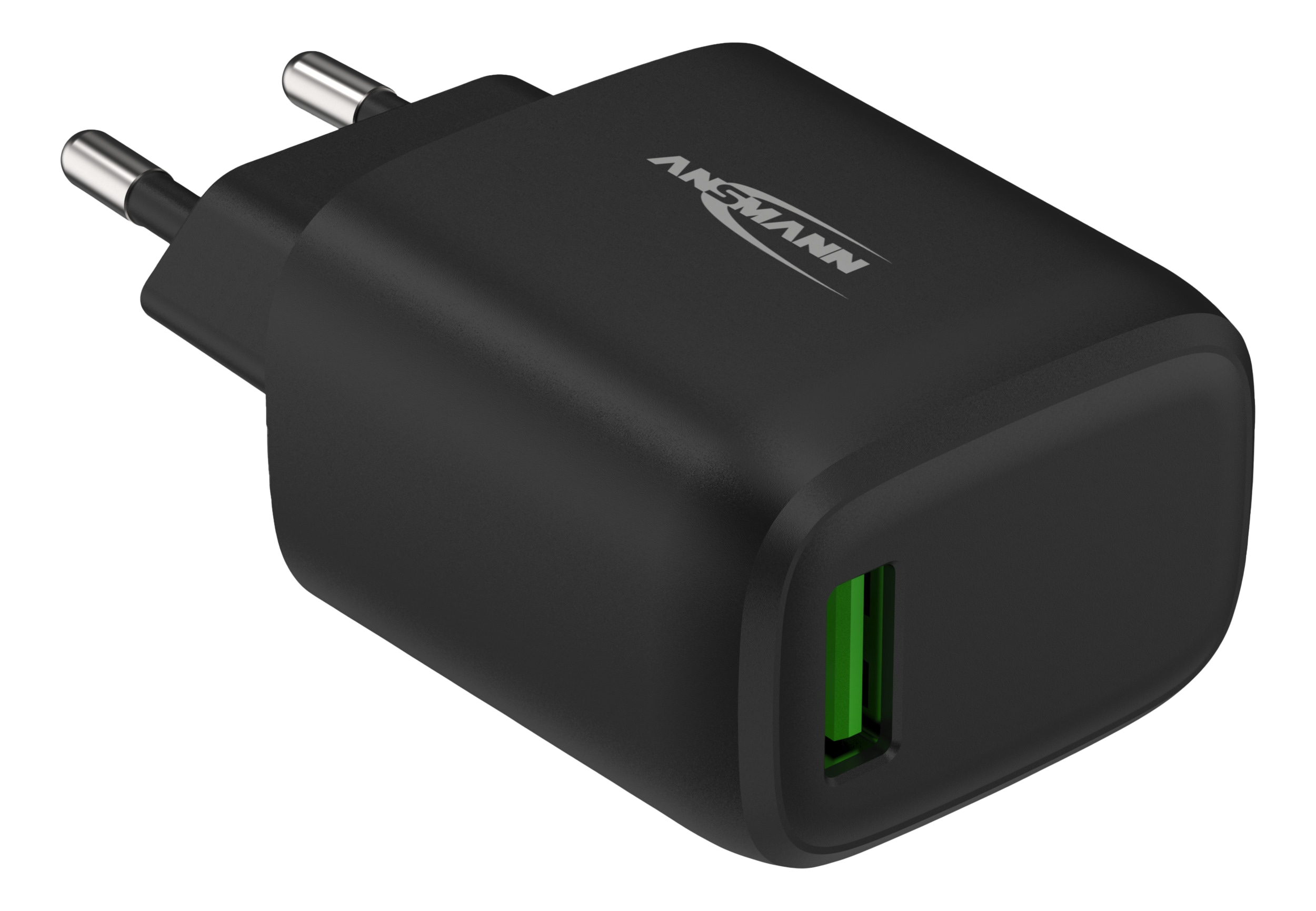 ANSMANN USB -Ladegerät Home Charger ,HC118QC /3 A/18 W/1 Port, schwarz
