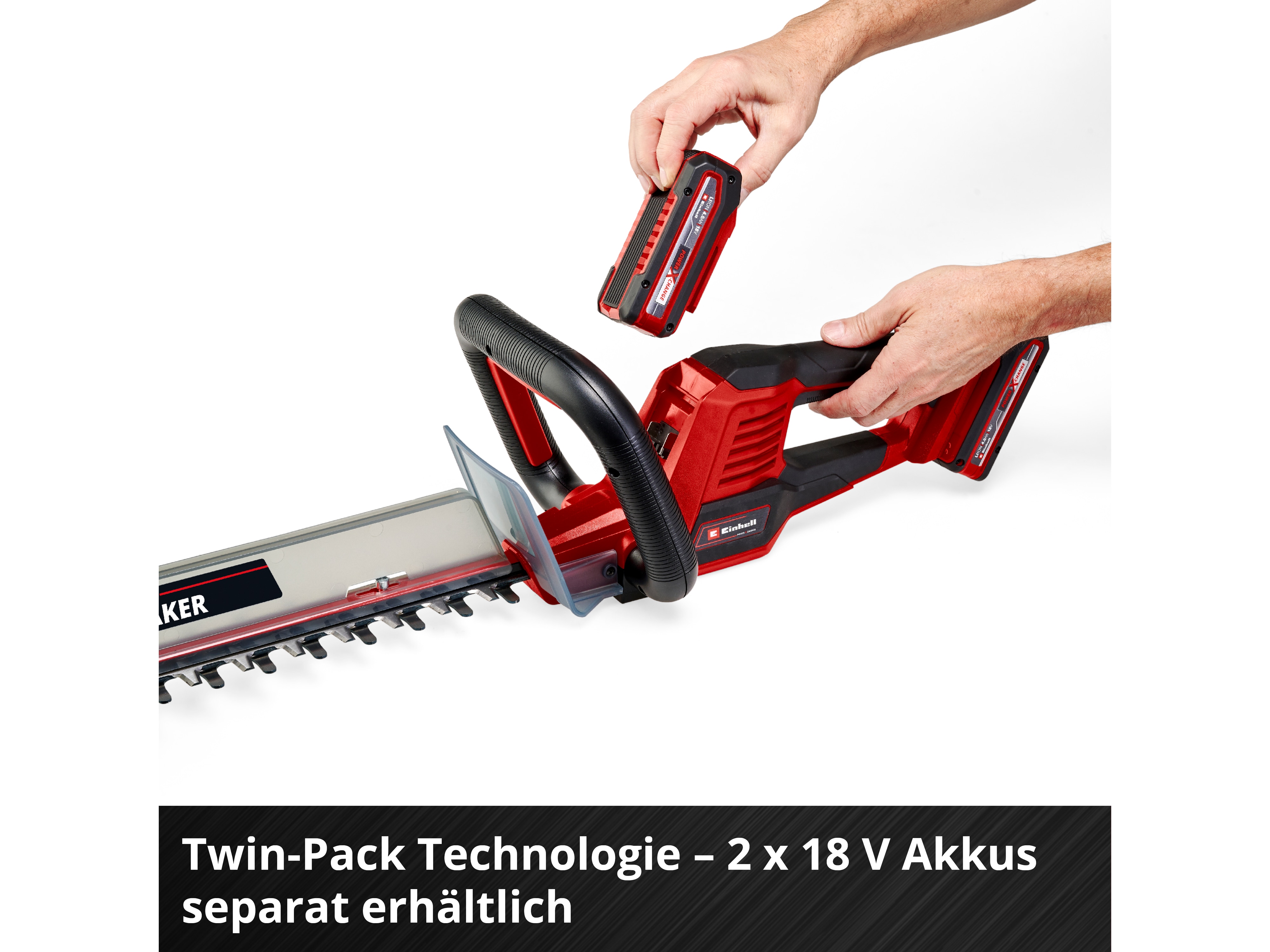 EINHELL Akku-Heckenschere GC-CH 36/61 Li, Solo