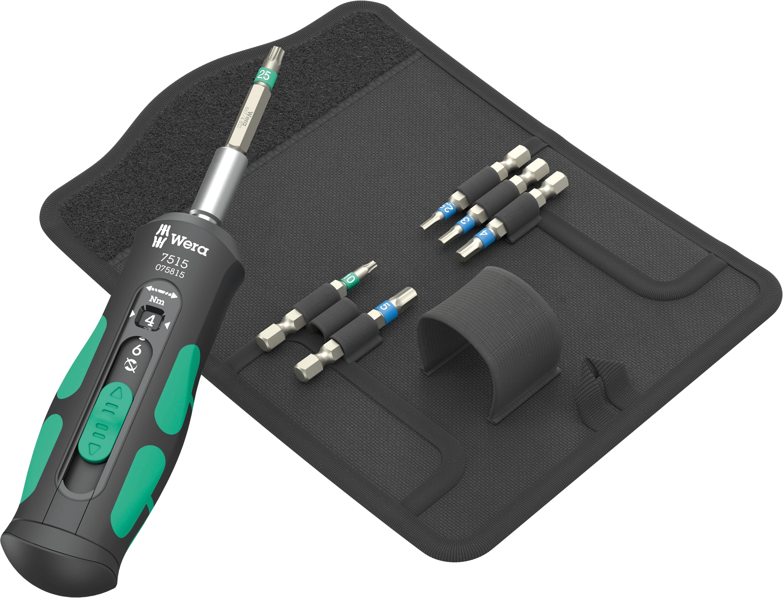 WERA Werkzeug-Set Kraftform Safe-Torque Speed Bicycle 7515/7, 05075850001, 7-teilig WERA Werkzeug-Set Kraftform Safe-Torque Speed Bicycle 7515/7, 05075850001, 7-teilig