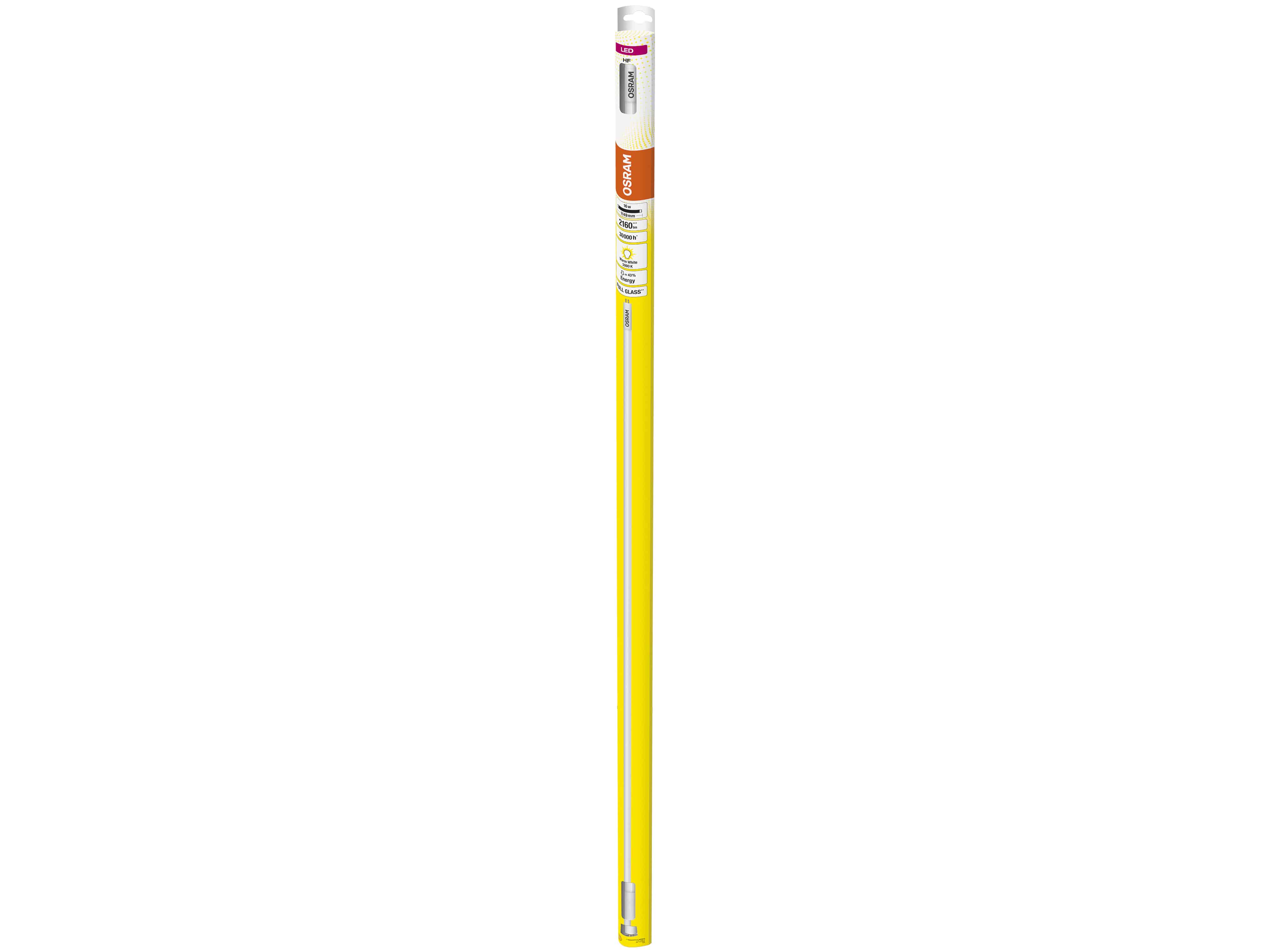 OSRAM LED-Röhre, T5, 1149mm, G5, EEK: E, 16W, 2160lm, 3000K OSRAM LED-Röhre, T5, 1149mm, G5, EEK: E, 16W, 2160lm, 3000K
