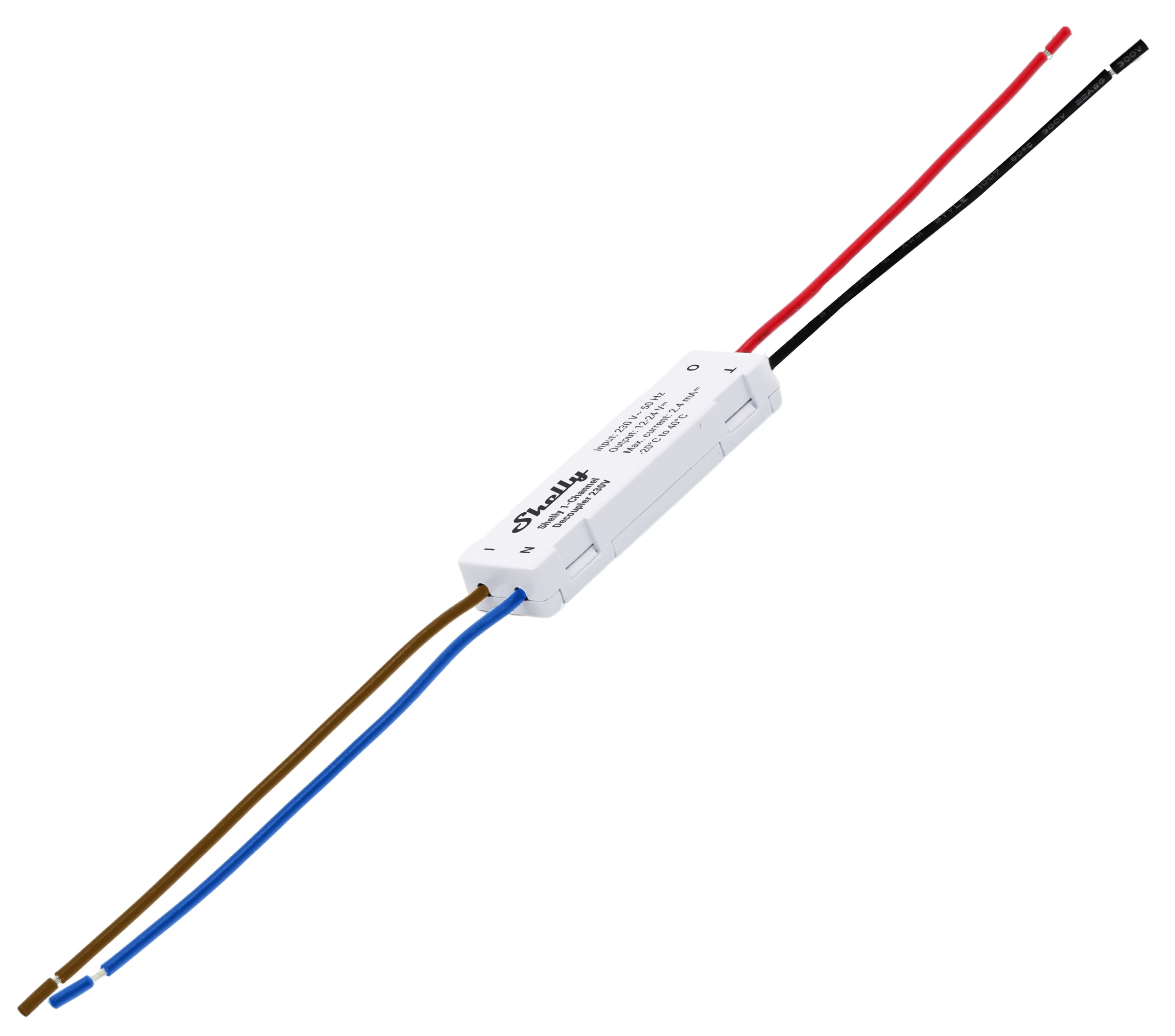 SHELLY POWER 1-Kanal-Entkoppler, 230 V SHELLY POWER 1-Kanal-Entkoppler, 230 V