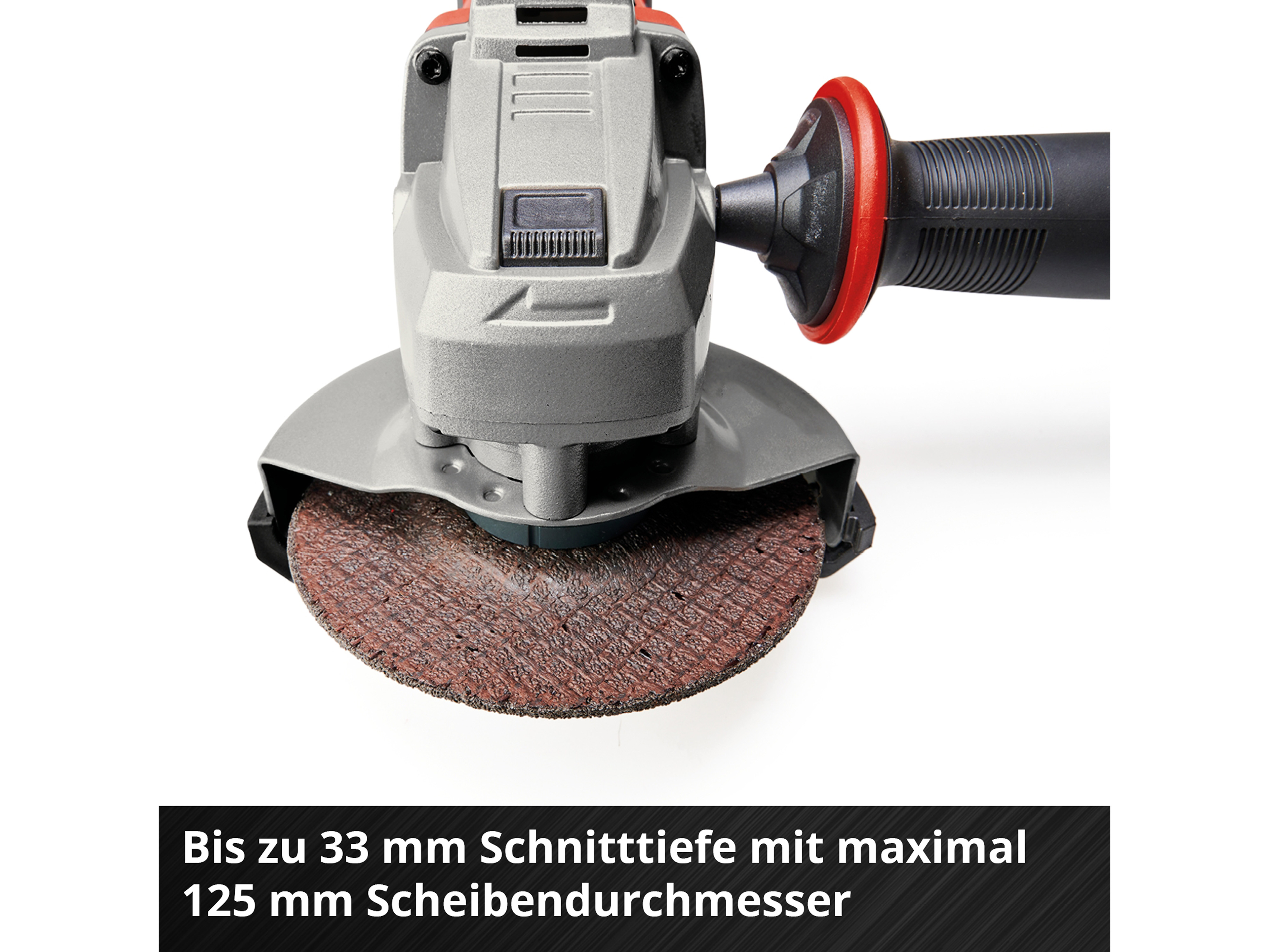 EINHELL Akku-Winkelschleifer TE-AG, 18/125-2 Li, 4431168, Solo