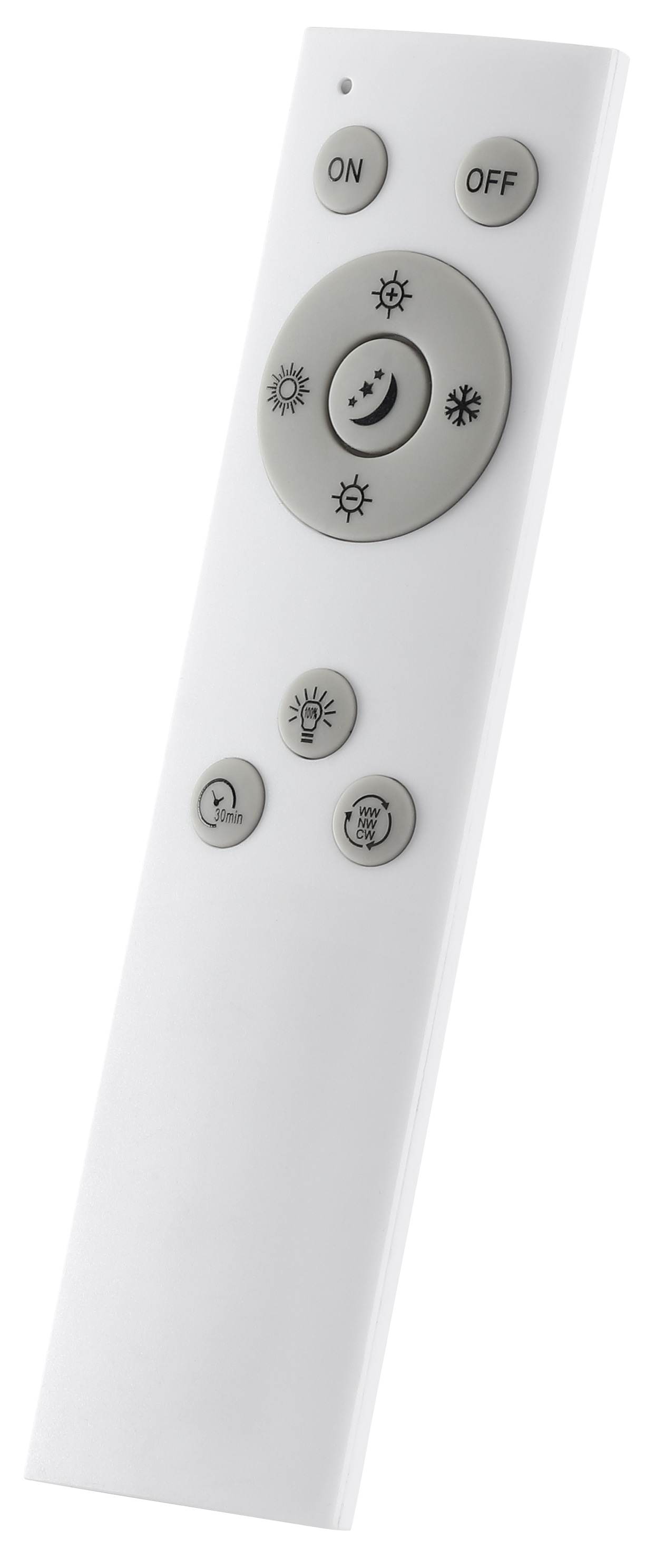 BRILLIANT LED-Panel Lumaro, 18 W, 2400 lm, 2700-6500 K, Ø 29 cm, weiß