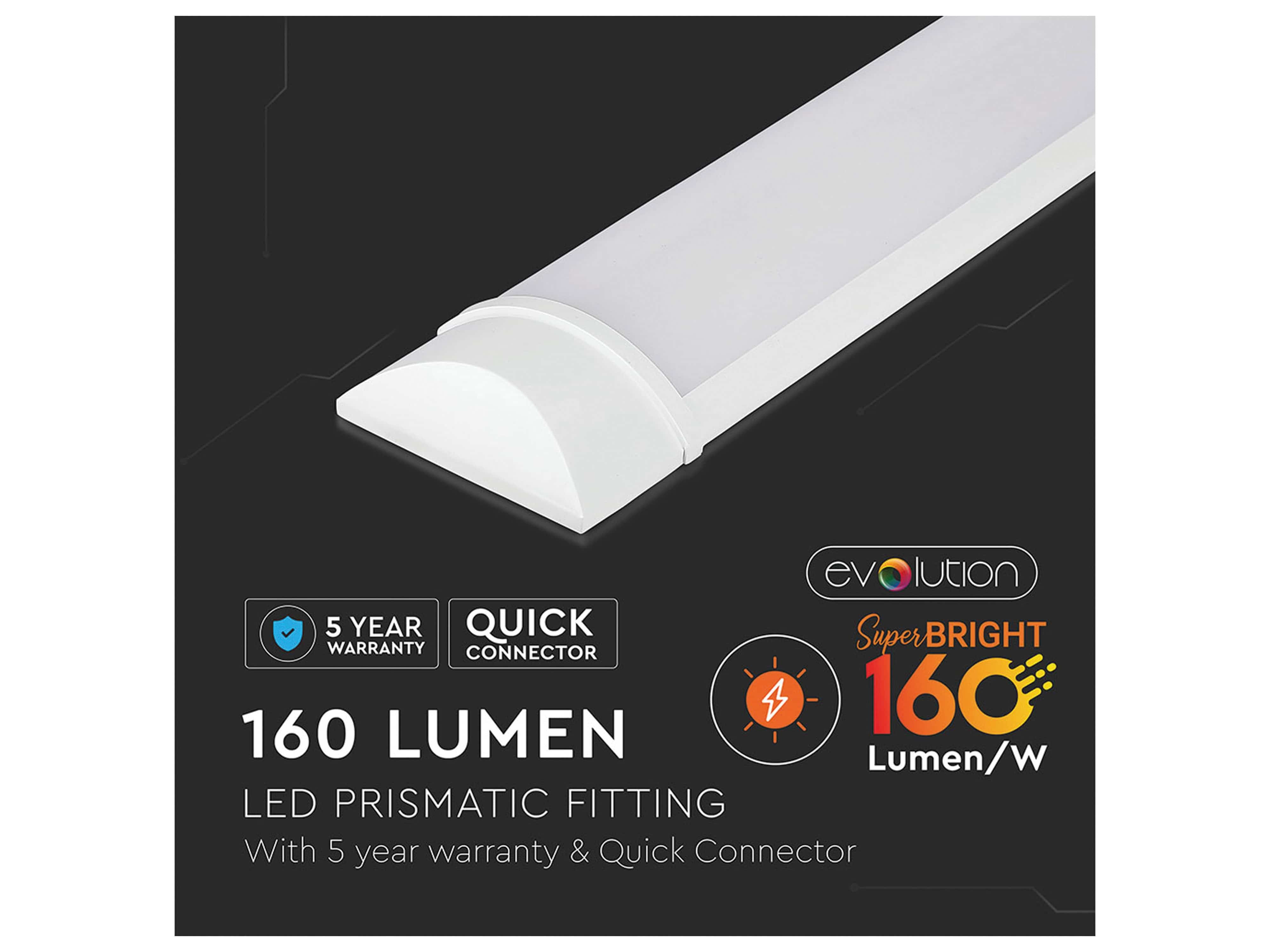 V-TAC LED-Deckenleuchte, 8338 (6494) EEK: D 38 W, 5900 lm, 4000 K, 1500 mm V-TAC LED-Deckenleuchte, 8338 (6494) EEK: D 38 W, 5900 lm, 4000 K, 1500 mm