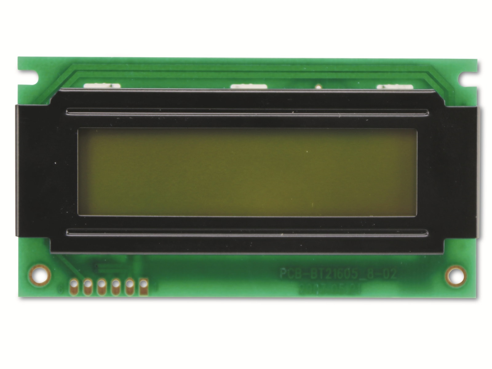 LCD BATRON BTHQ21605AV-03, 16x2, I²C, 5V, LED-Hintergrundbeleuchtung