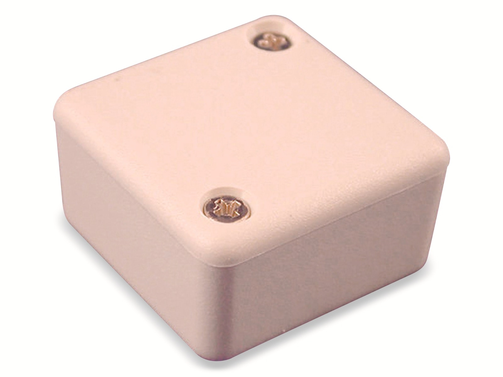 HAMMOND Kunststoff-Gehäuse 1551MGY, ABS, grau, IP54, 35x35x20 mm