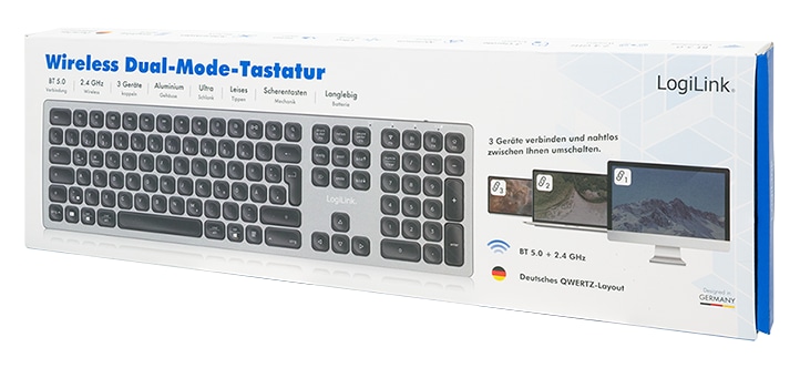 LOGILINK Tastatur ID0213 BT 5.0
