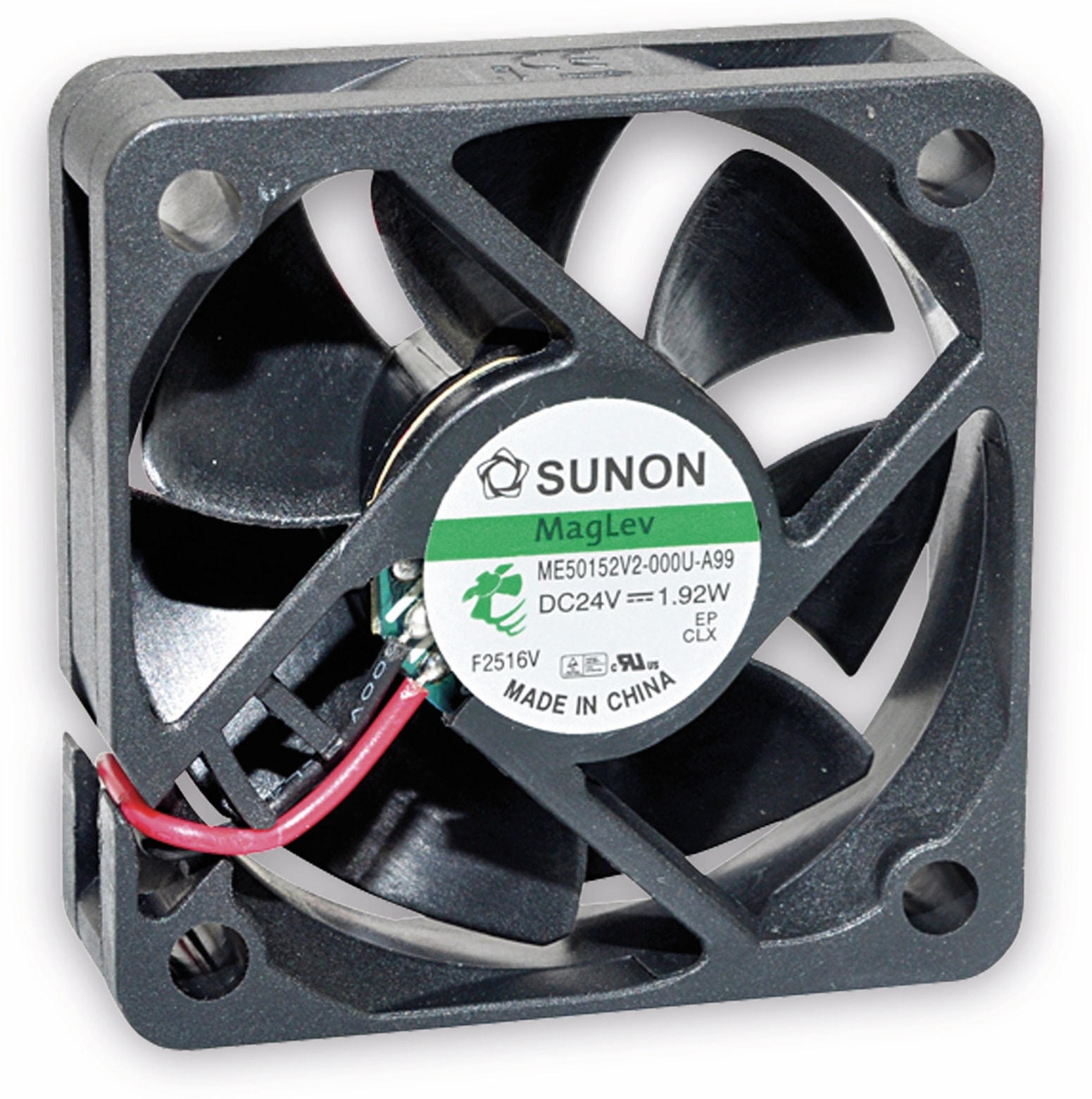 SUNON Axiallüfter HA50151V41000UA99, 50x50x15 mm, 12 V- SUNON Axiallüfter HA50151V41000UA99, 50x50x15 mm, 12 V-