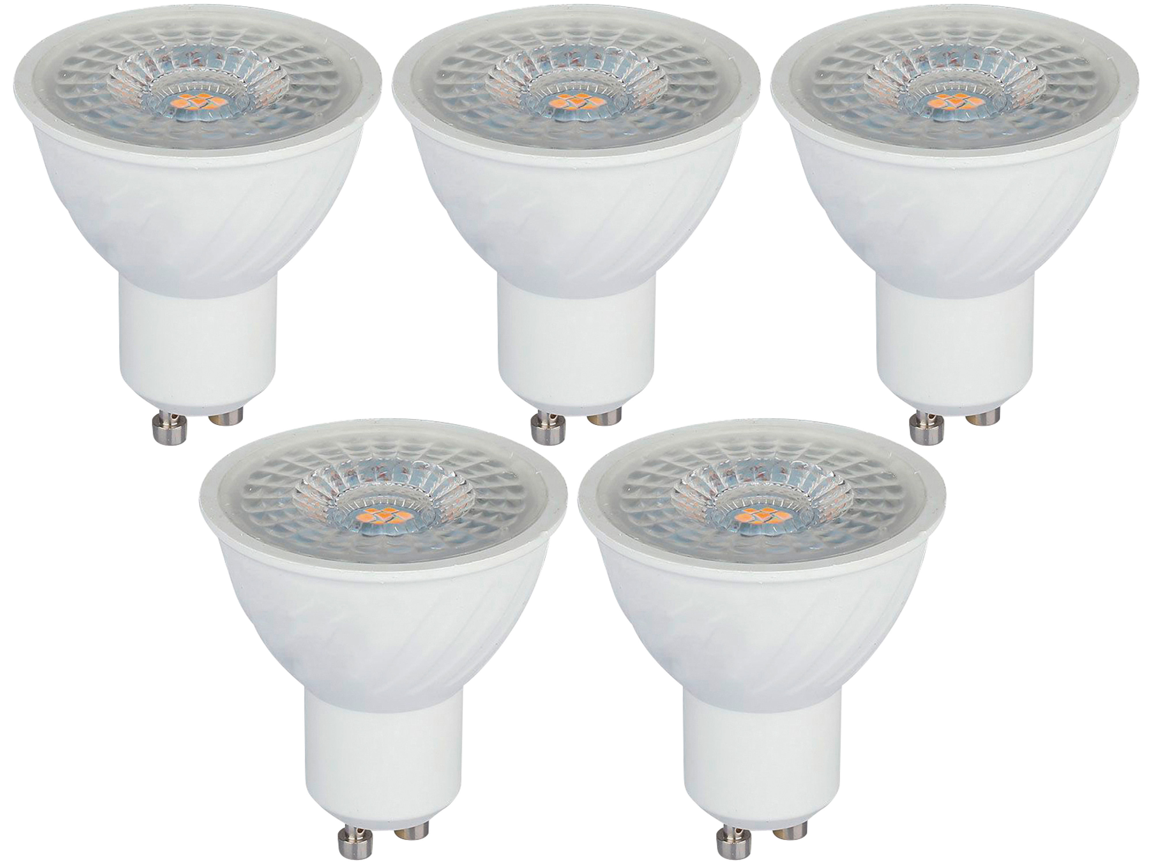V-TAC LED-Lampe VT-247 (193), GU10, EEK: F, 6,5 W, 480 lm, 4000 K, 5 Stück V-TAC LED-Lampe VT-247 (193), GU10, EEK: F, 6,5 W, 480 lm, 4000 K, 5 Stück