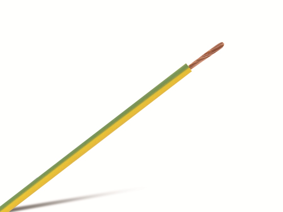 RAUTRONIC Litze H07V-K 10 mm², 10 m, grün/gelb