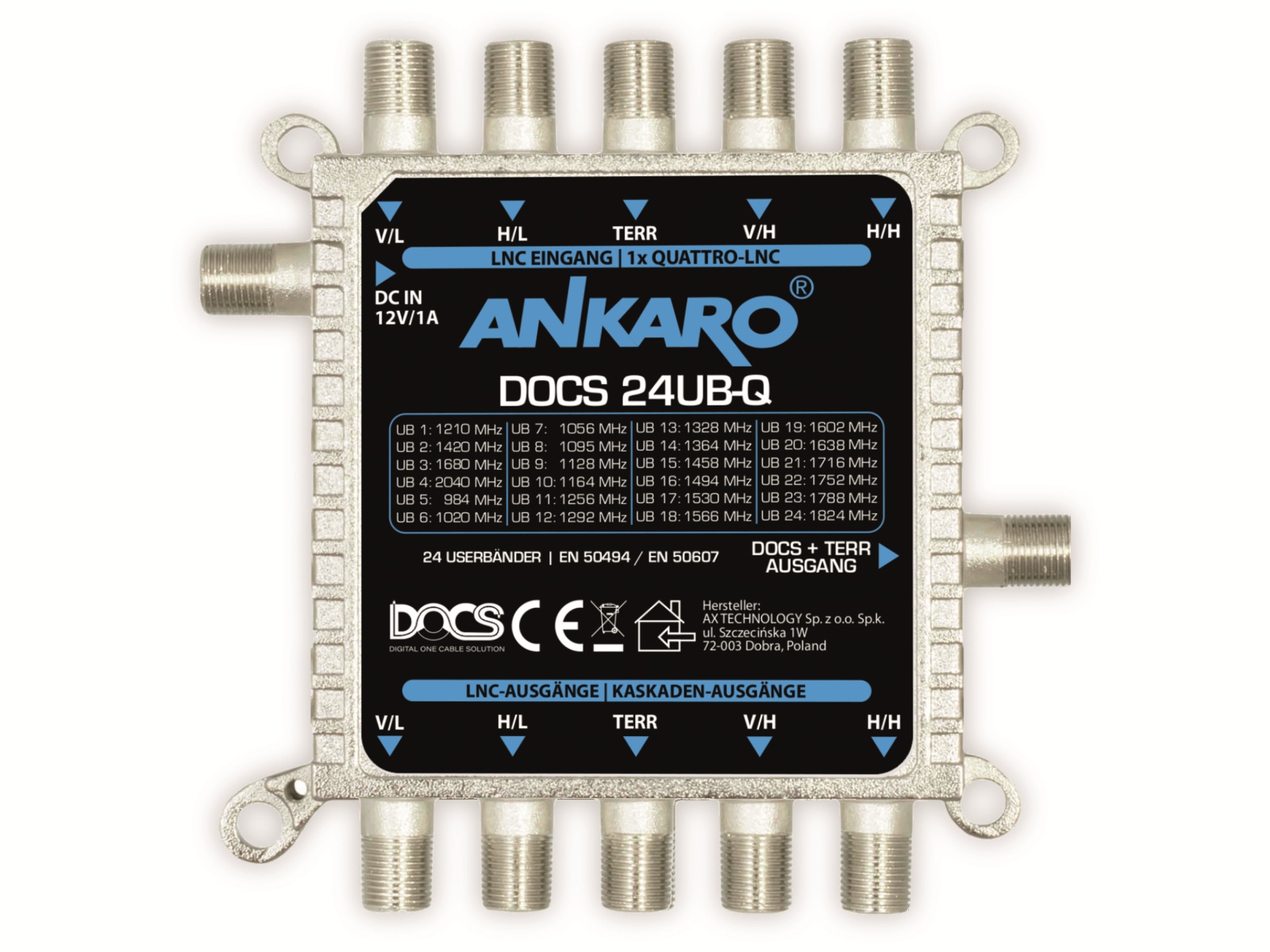 ANKARO SAT-Multischalter DOCS 24UB-Q 