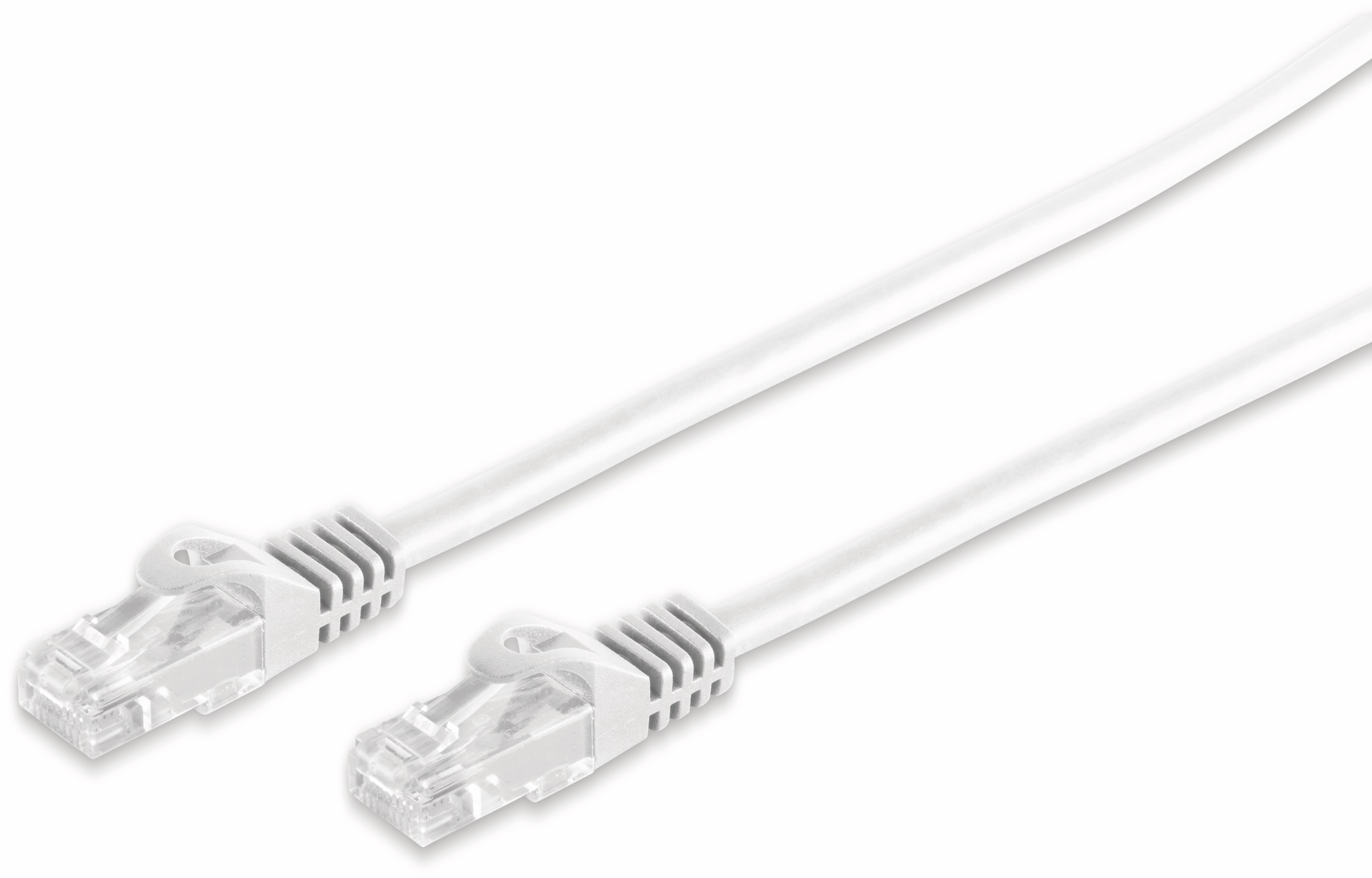 S-IMPULS RJ45 Patchkabel CAT 7 Rohkabel U/UTP, grau, 5 m