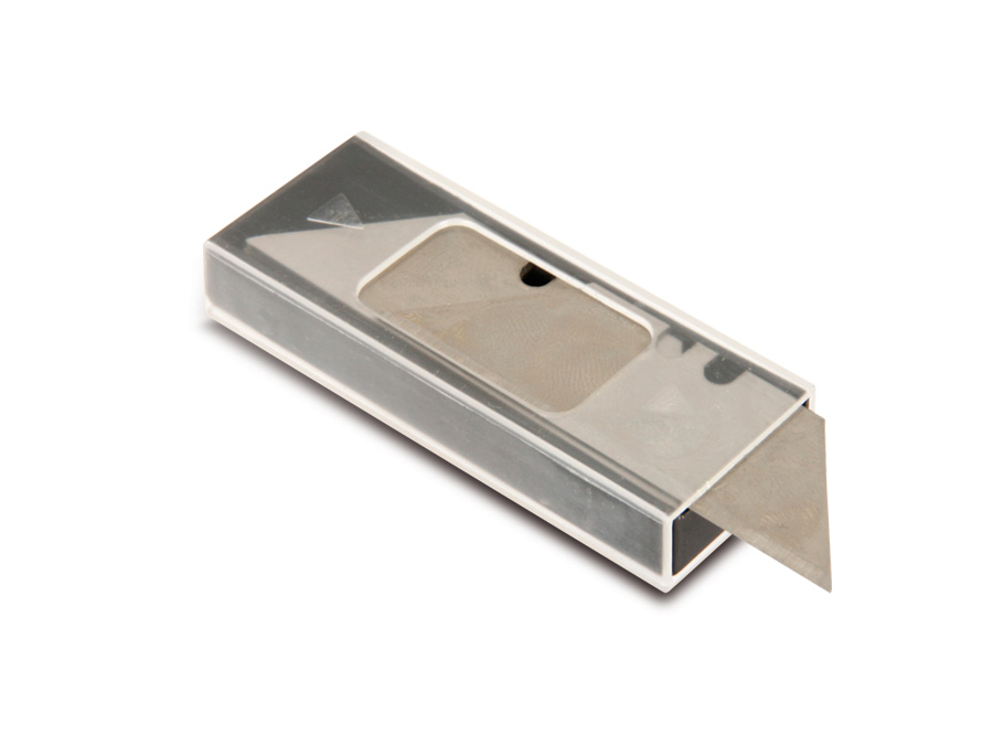 MASTERPROOF Klappmesser für Trapezklingen, mit 5 Ersatzklingen