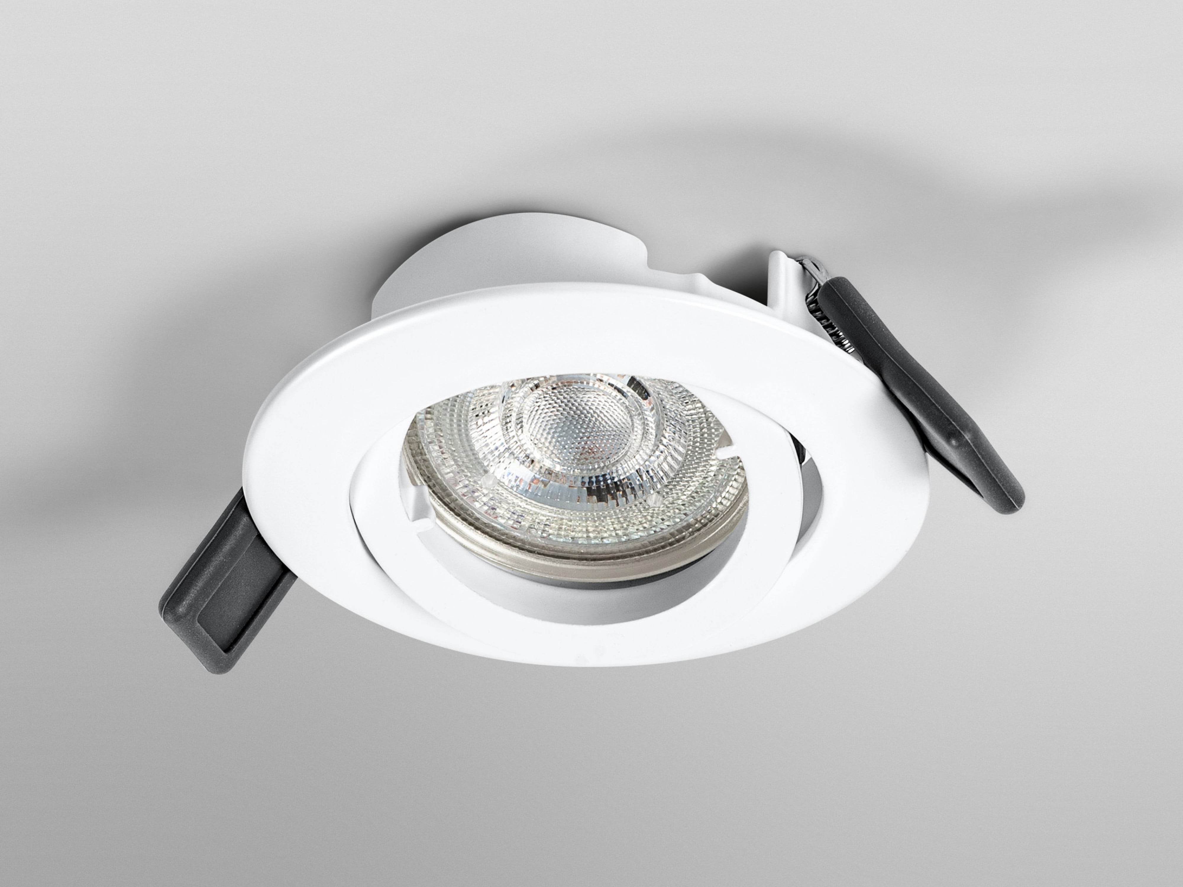 OSRAM Deckeneinbauleuchte, GU10, 4,3 W, 2700 K, IP20, mit Twistlock-System, warmweiß