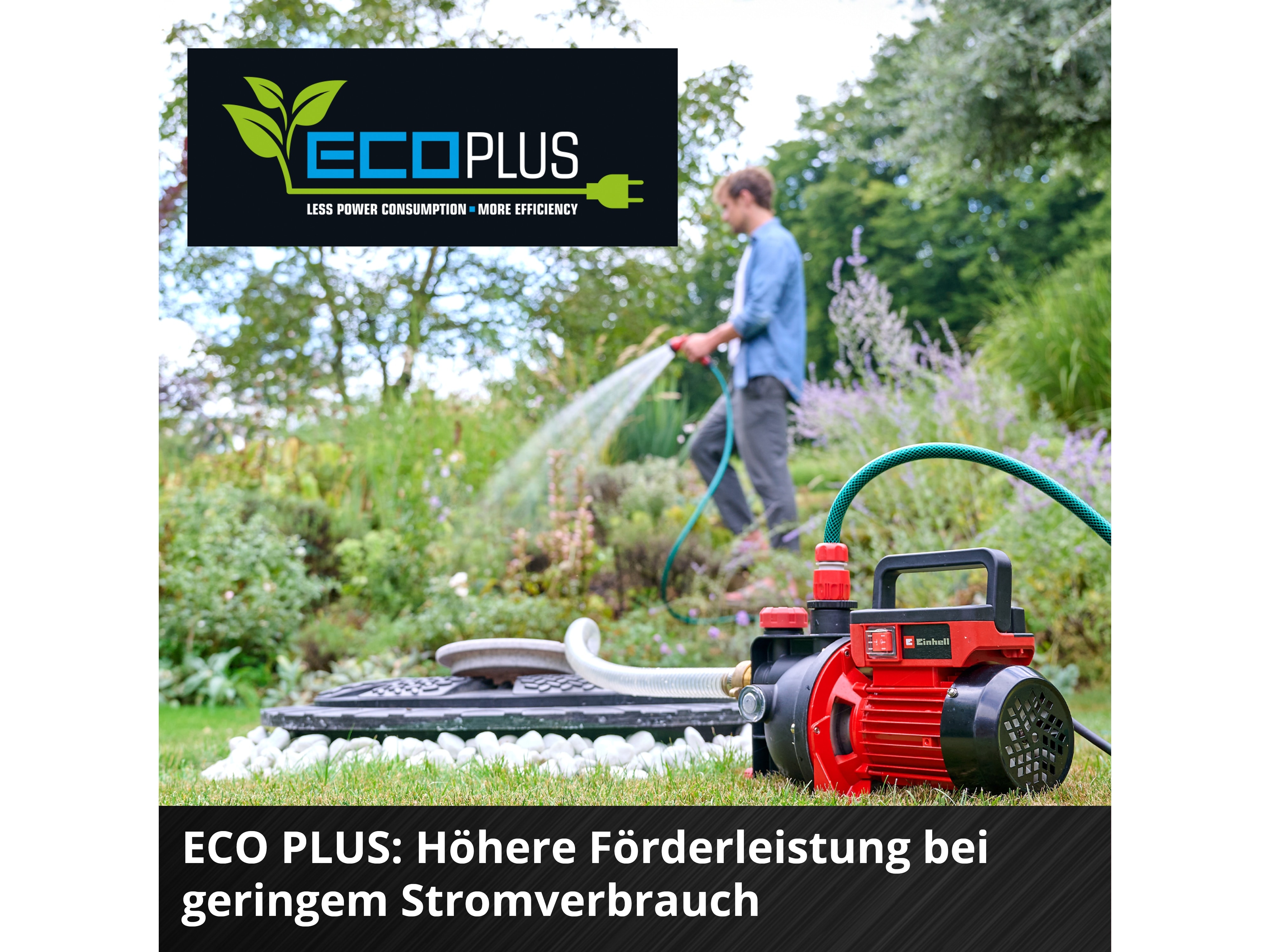 EINHELL Gartenpumpe GC-GP 6050 ECO PLUS