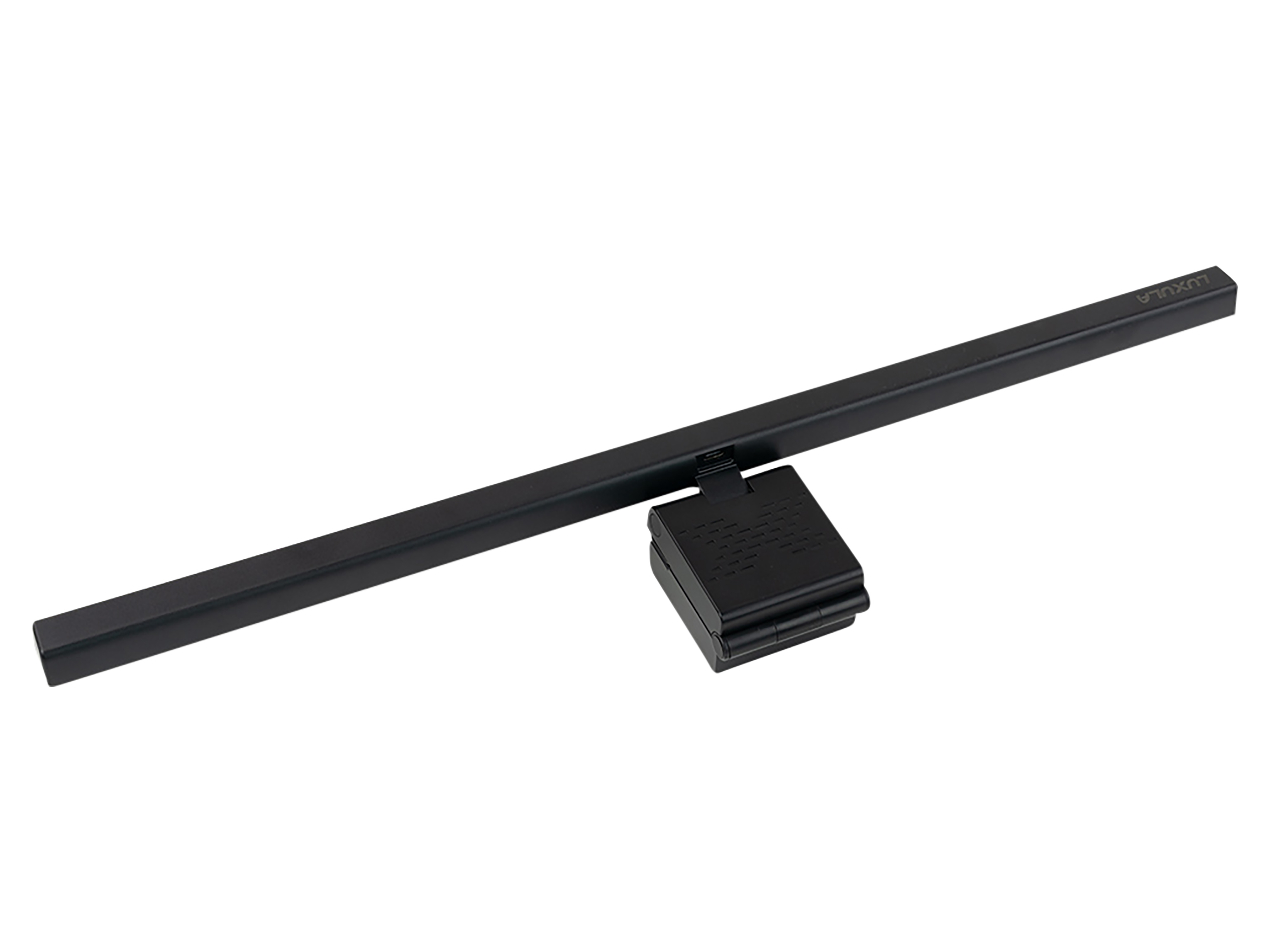 LUXULA LED-Monitorleuchte, 5W, EEK: G, 250lm, CCT, IP20, Touch Control, schwarz, 50 cm