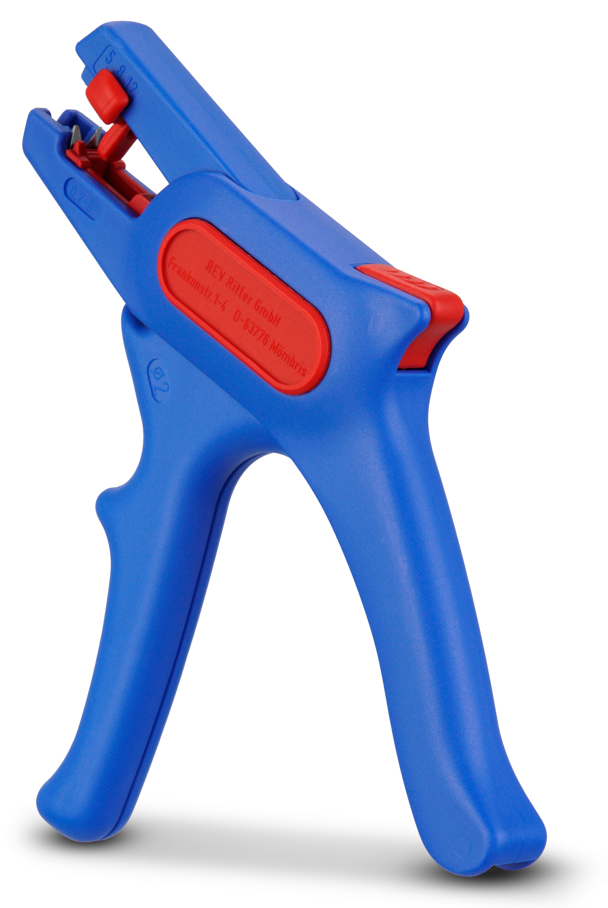 REV Abisolierzange, 0,2... 6mm², blau/rot