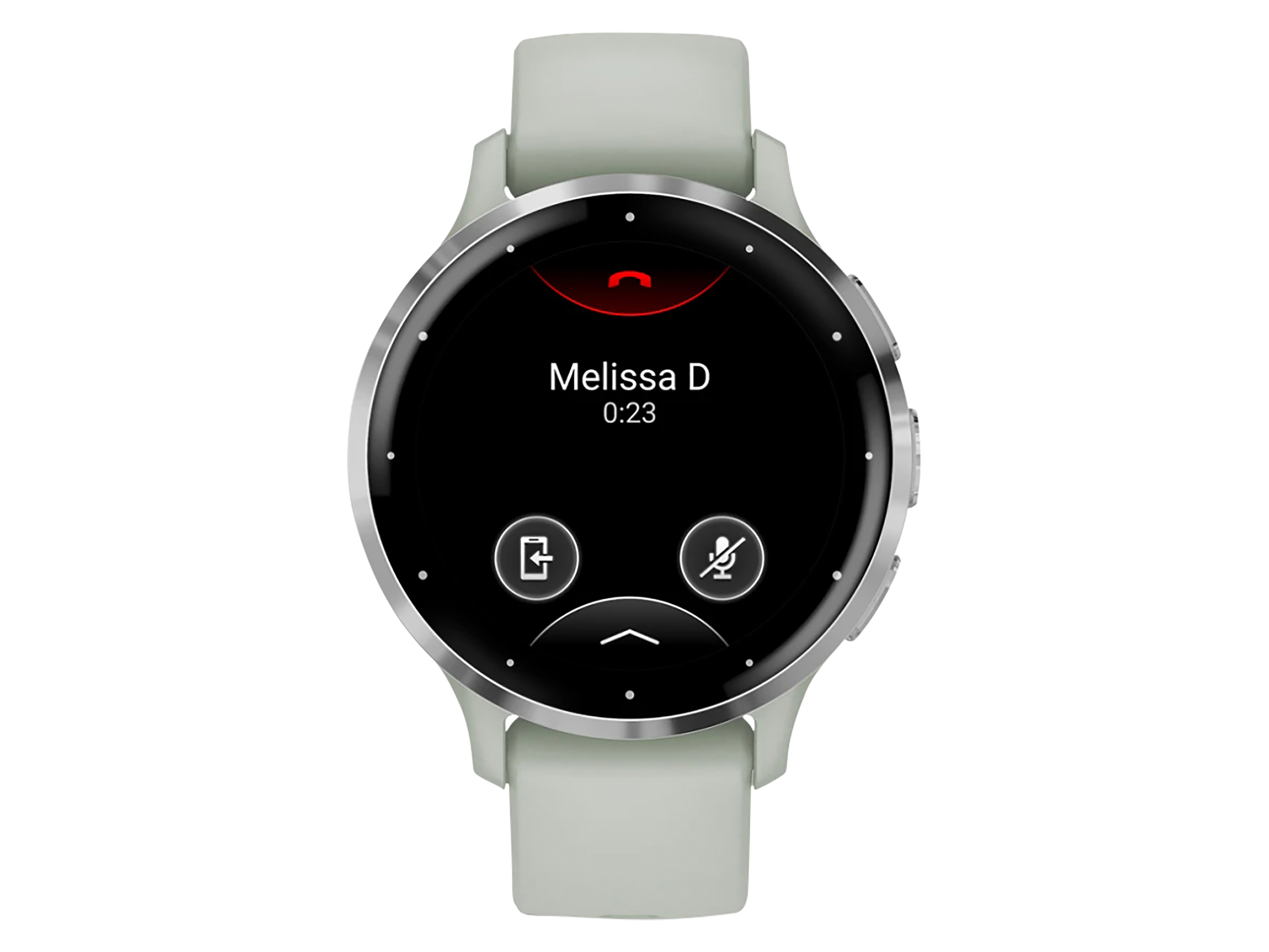 GARMIN Smartwatch Venu 3S salbeigrau/silber Silikon