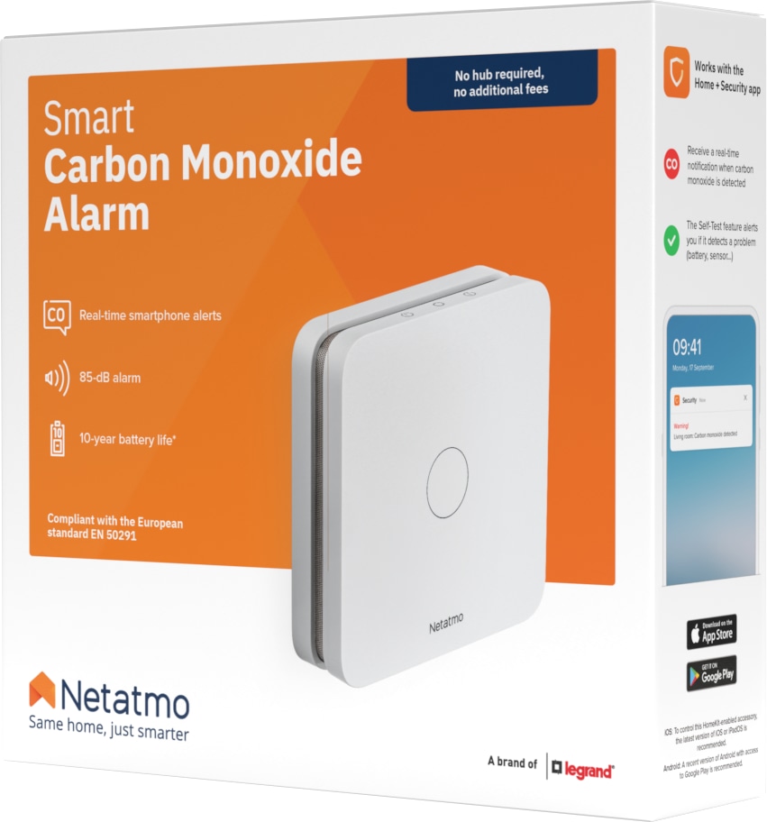 NETATMO Kohlenmonoxidmelder NCO-DE