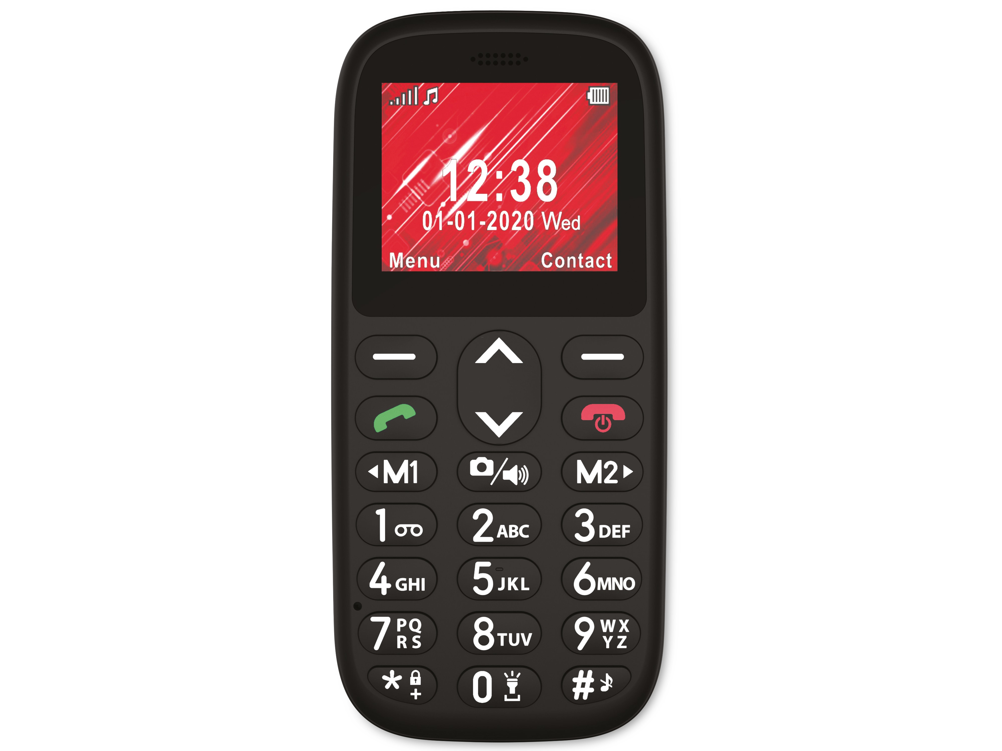 Telefunken Handy S410, schwarz