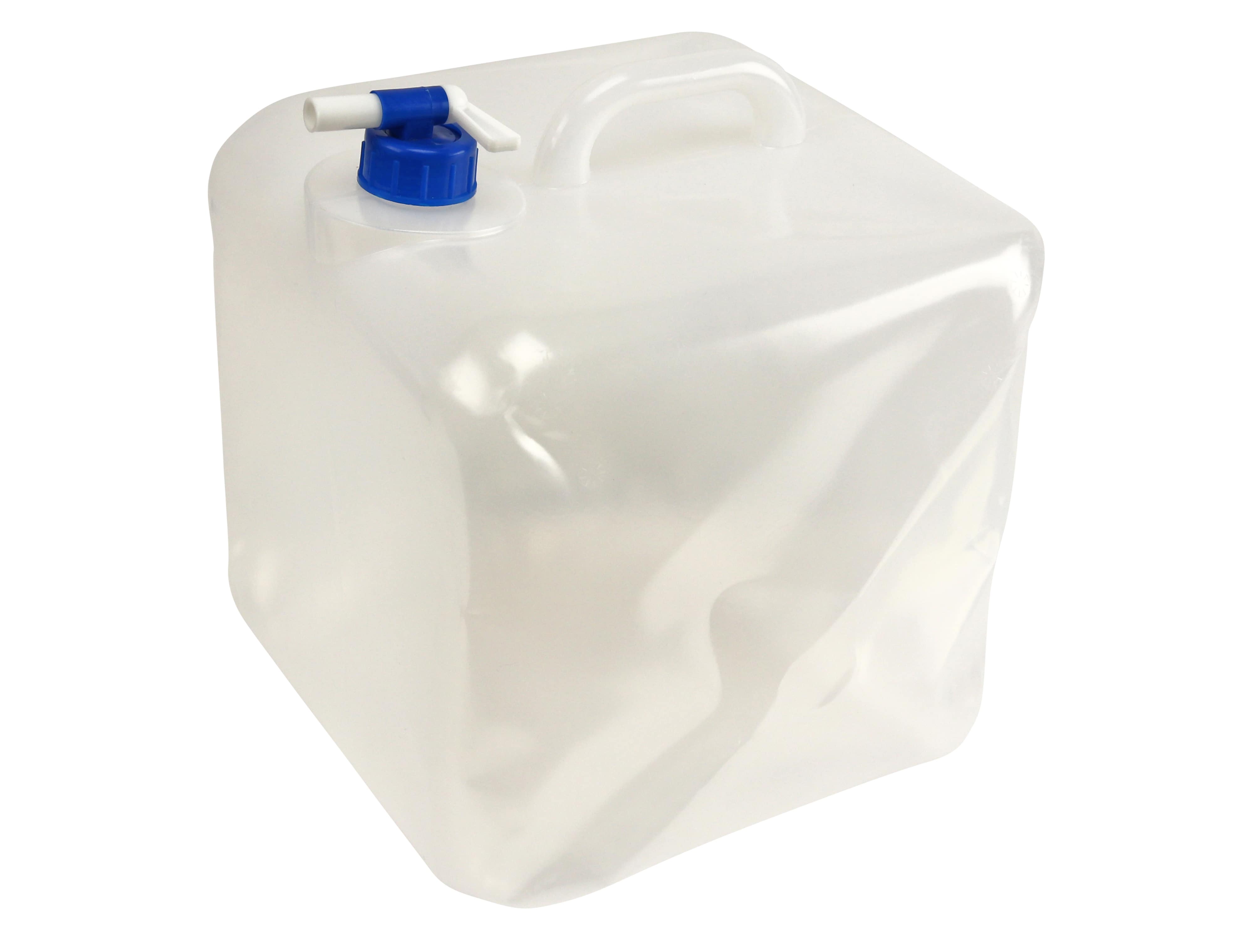 Wasserkanister, faltbar, 20 Liter, mit Hahn