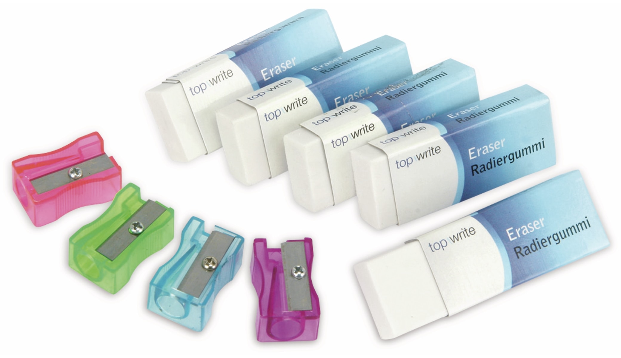 Radiergummi/Spitzer-Set