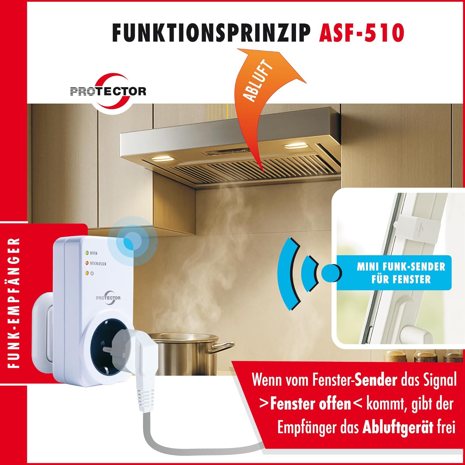 Abluftsteuerung PROTECTOR ASF-510