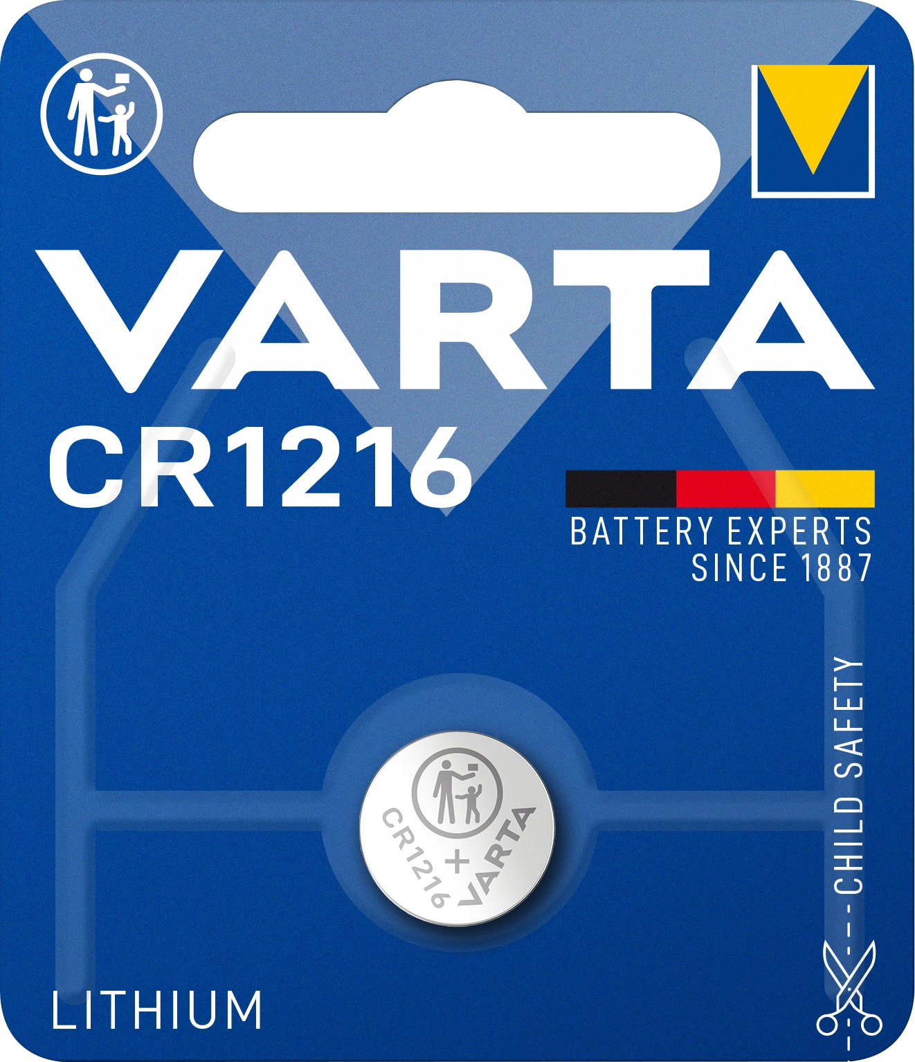 VARTA Lithium Knopfzelle CR1216