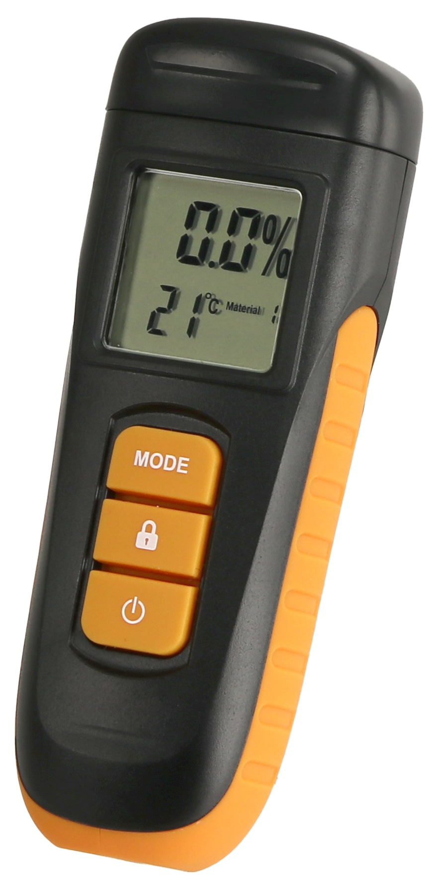 Feuchte-Messgerät GT-FM-04, schwarz/orange