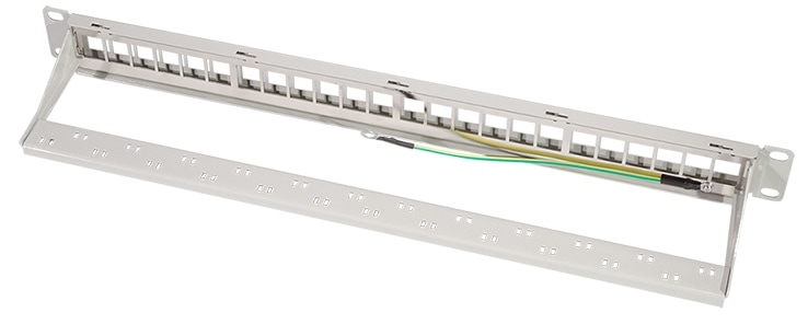 LOGILINK Patchpanel NK4073 1HE 24Port geschirmt LOGILINK Patchpanel NK4073 1HE 24Port geschirmt