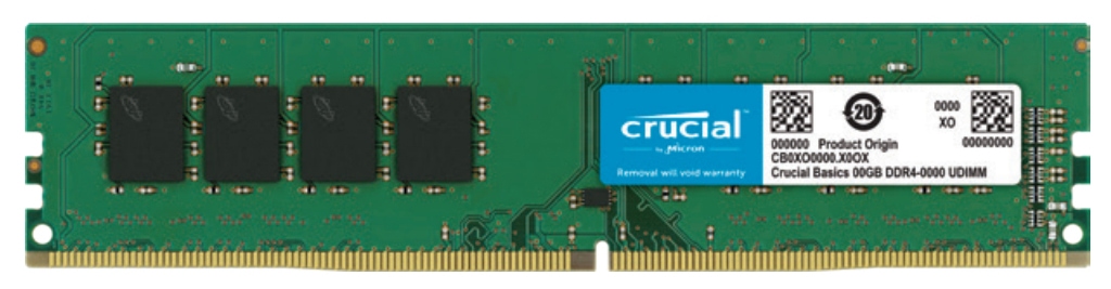 CRUCIAL Arbeitsspeicher CB8GU3200 DDR4, 8GB CRUCIAL Arbeitsspeicher CB8GU3200 DDR4, 8GB