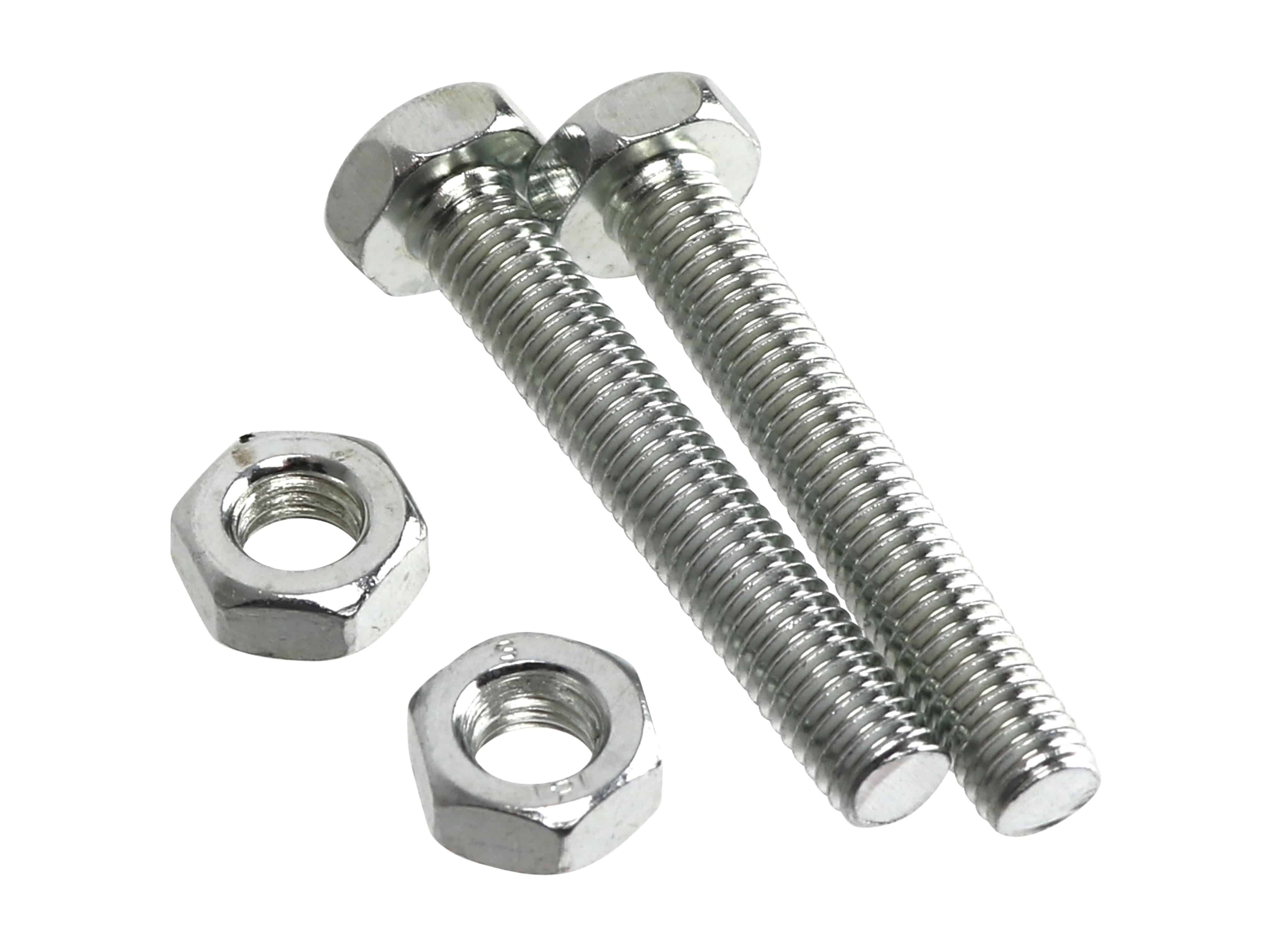 MASTERPROOF, Gewindeschrauben Set, M8x50, DIN 933, SW13, 2 St MASTERPROOF, Gewindeschrauben Set, M8x50, DIN 933, SW13, 2 St