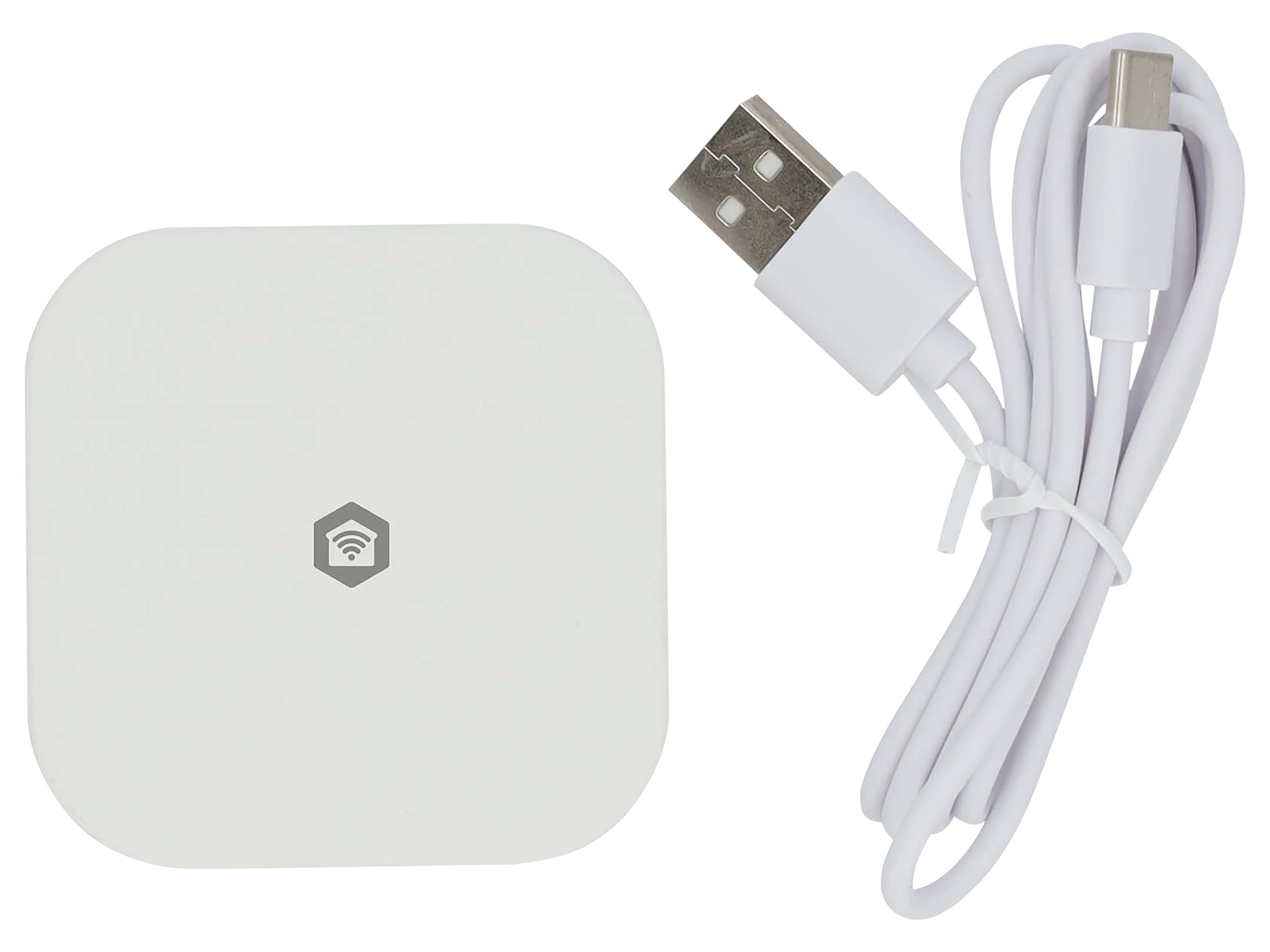 NEDIS Gateway SmartLife, 50 Geräte, Stromversorgung über USB, weiß