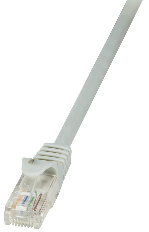 LOGILINK Patchkabel EconLine CAT.5e U/UTP 2m grau LOGILINK Patchkabel EconLine CAT.5e U/UTP 2m grau