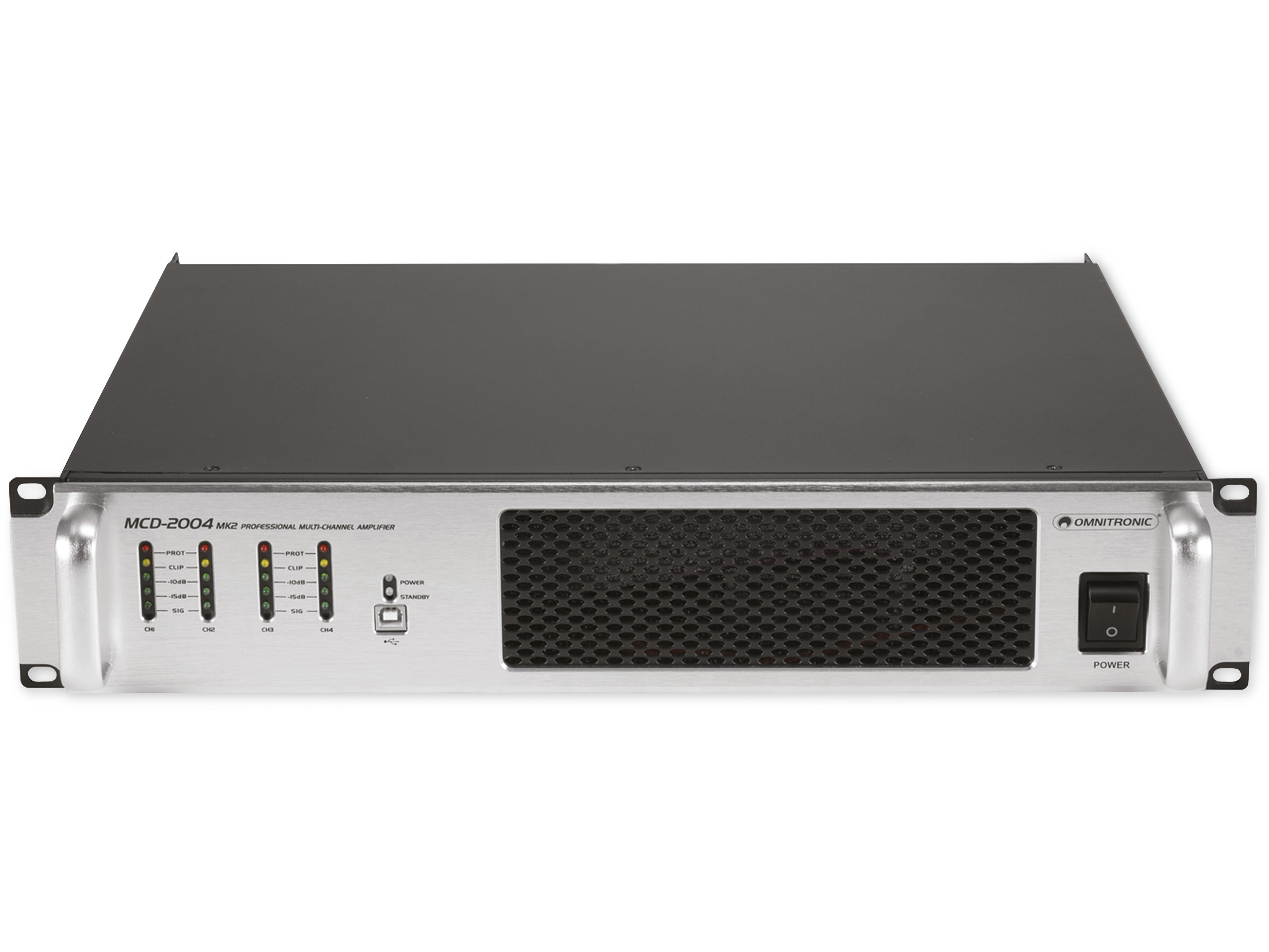 OMNITRONIC Installationsendstufe MCD-2004 MK, 4-Kanal