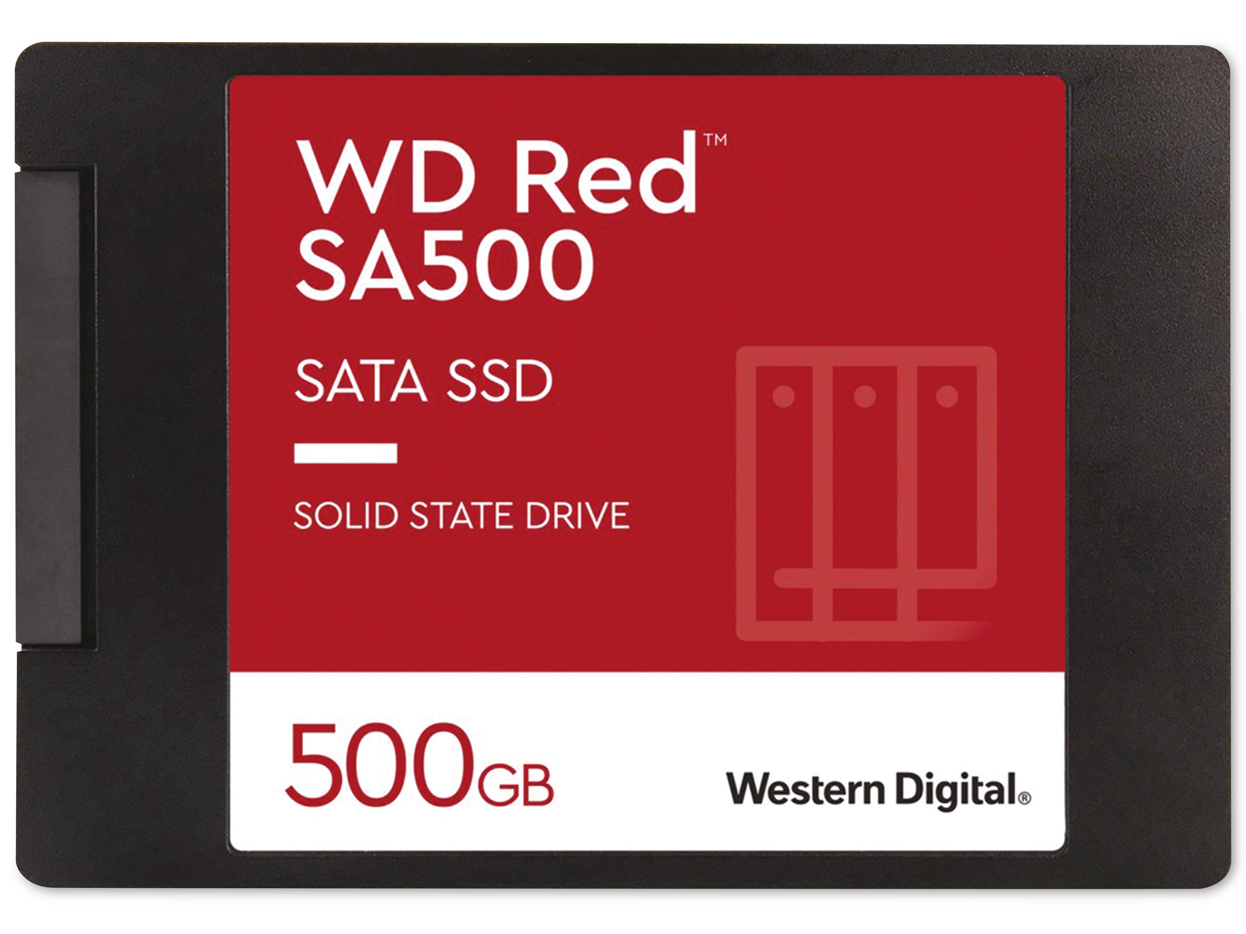 WESTERN DIGITAL SATA-SSD WD Red SA500, 500 GB, 7mm, intern WESTERN DIGITAL SATA-SSD WD Red SA500, 500 GB, 7mm, intern