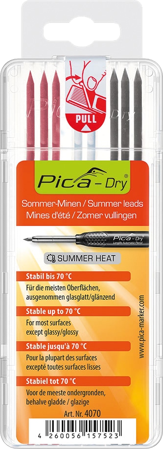PICA Dry Ertsatzminen 4070/SB, Sommer, 8 Minen PICA Dry Ertsatzminen 4070/SB, Sommer, 8 Minen