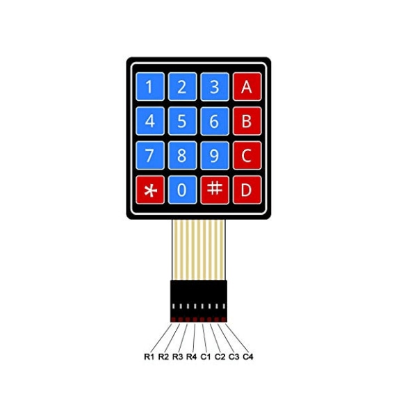 KUBII Matrix-Tastenfeld 4x4