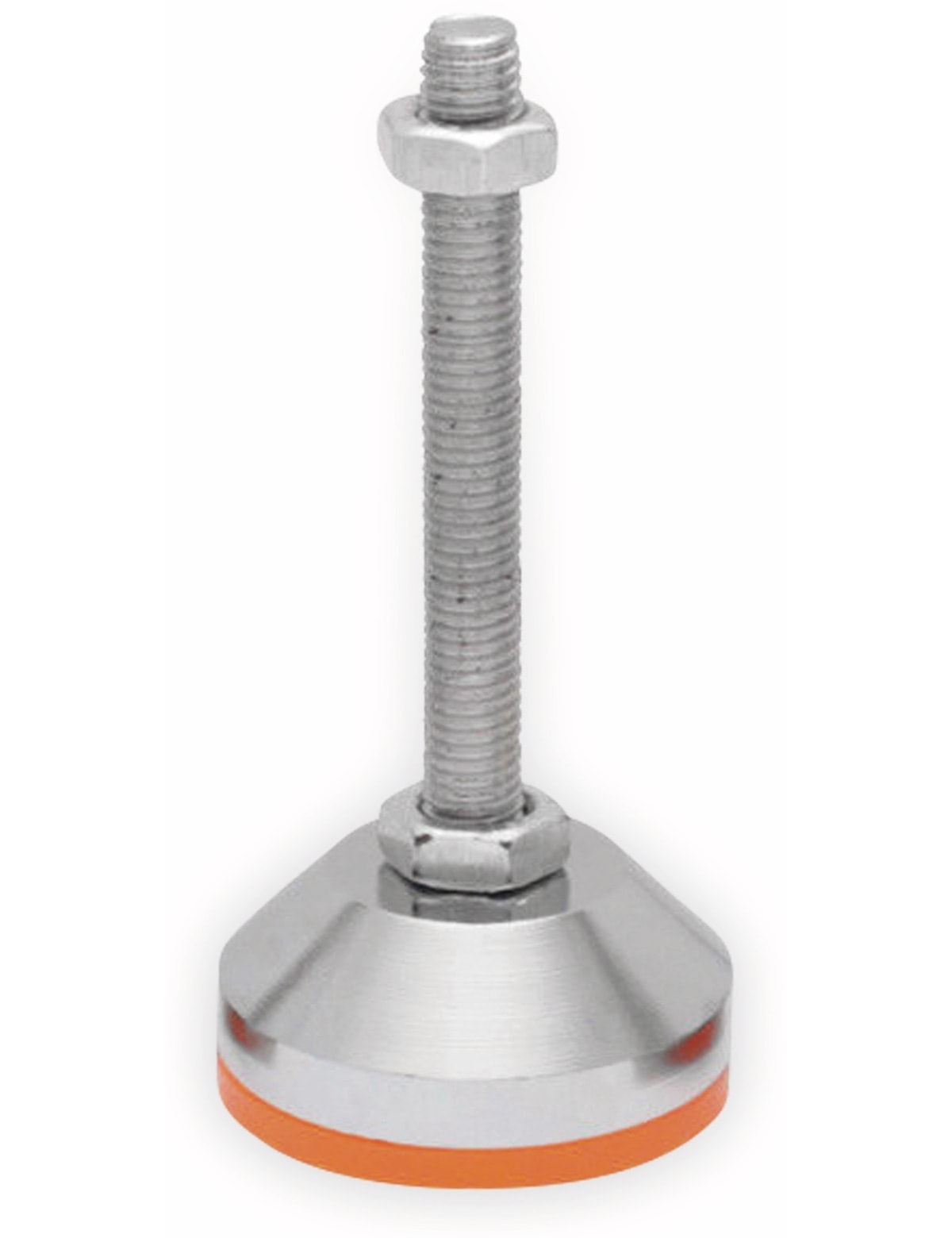 Maschinenfuß, Stellfuß, Ø60x136mm, M12, Stahl, 1 Stück