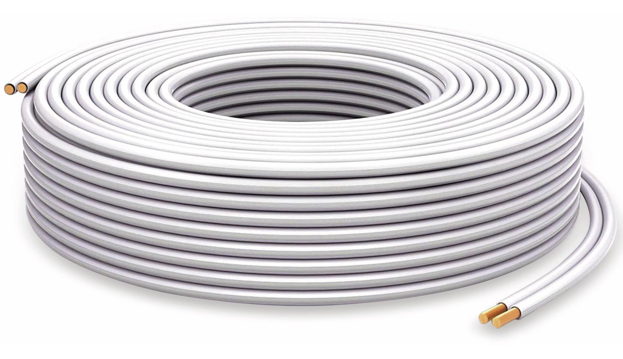 PURELINK Lautsprecherkabel, 2x2,5 mm², 30 m, weiß, OFC PURELINK Lautsprecherkabel, 2x2,5 mm², 30 m, weiß, OFC