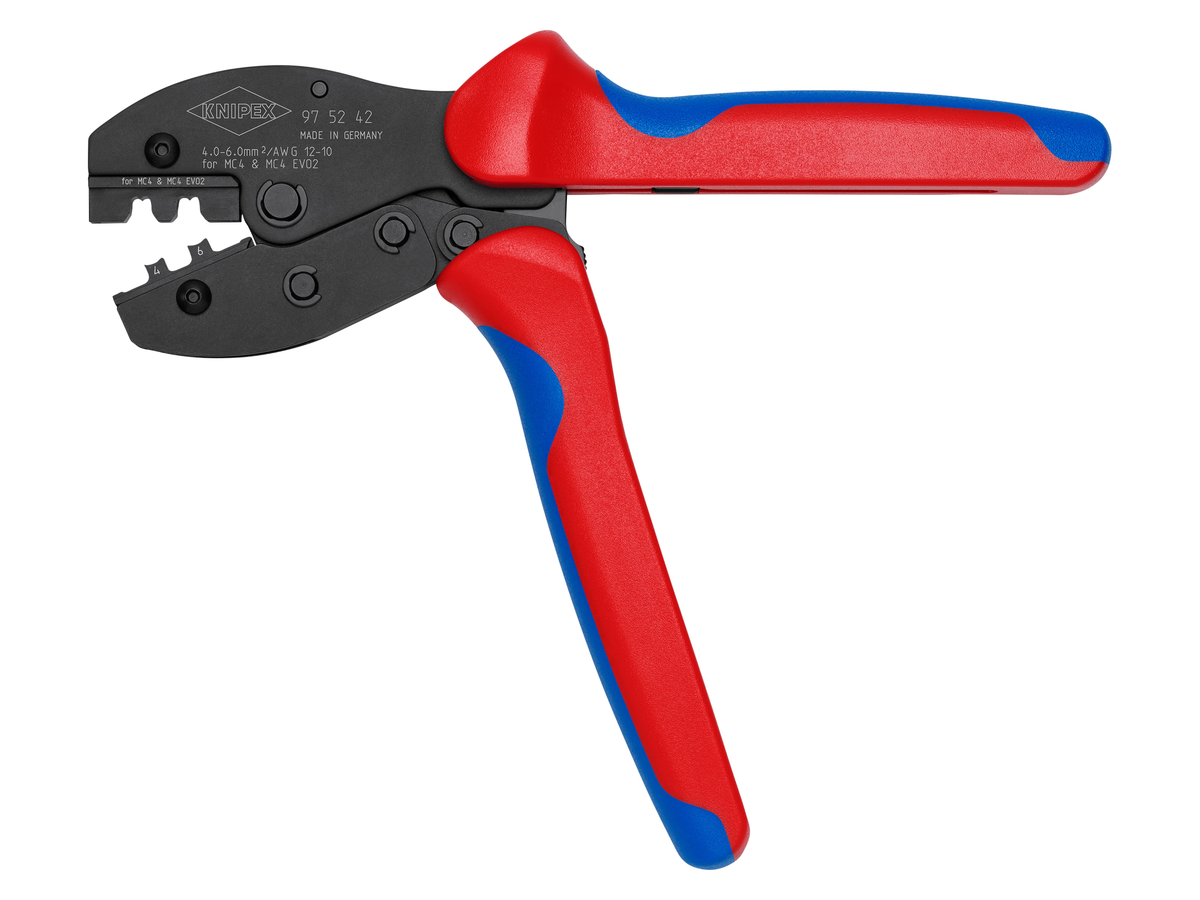 KNIPEX Crimpzange, PreciForce. 97 52 42, für MC4-/MC4 EVO 2-Steckverbinder