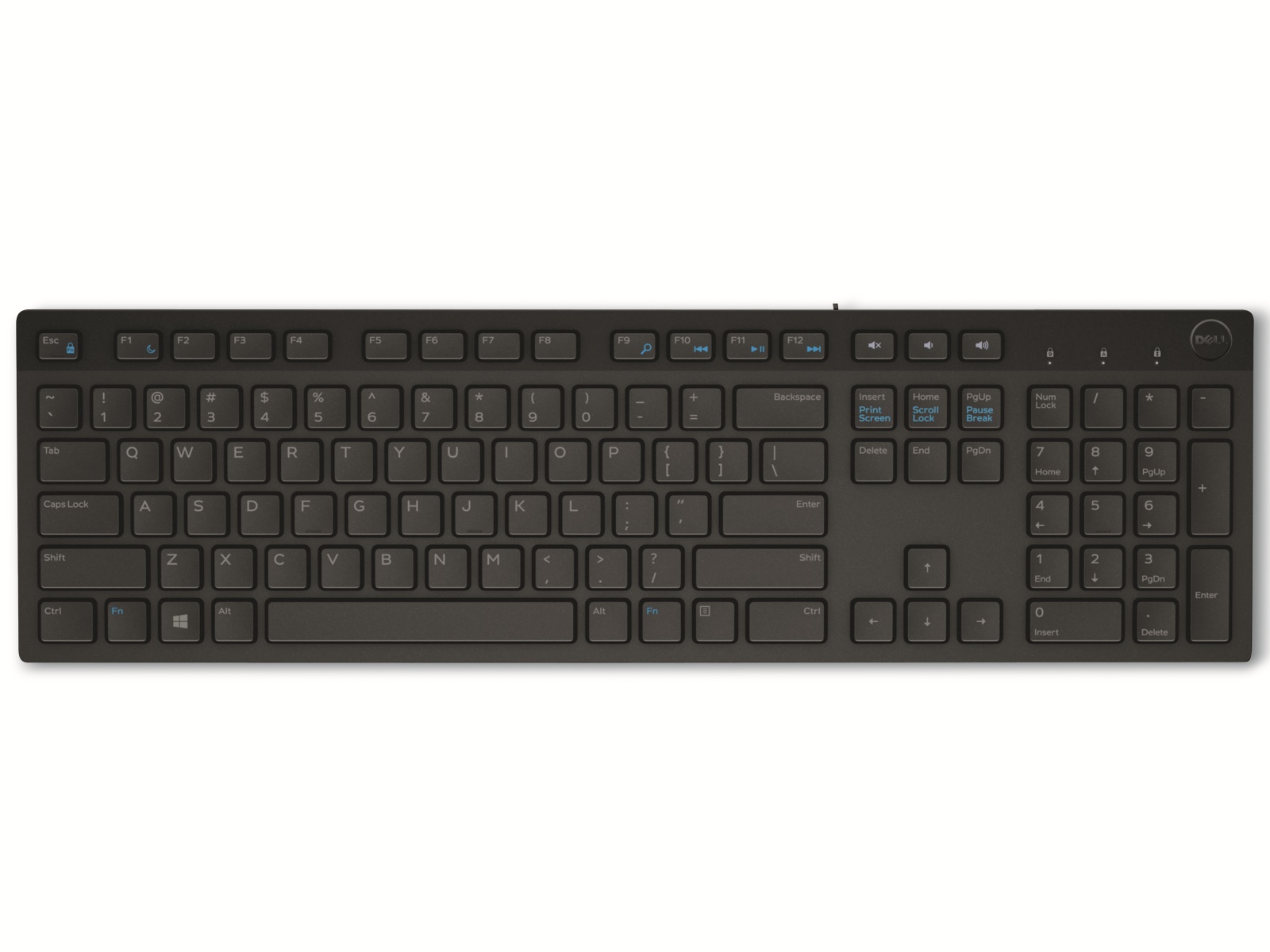 DELL USB-Tastatur KB216, QWERTZ, schwarz