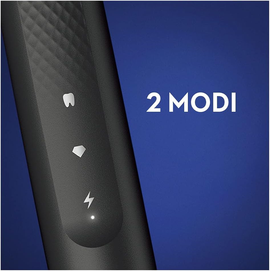 ORAL-B Elektrische Zahnbürste Pulsonic Slim Clean 2000, Schallzahnbürste, schwarz