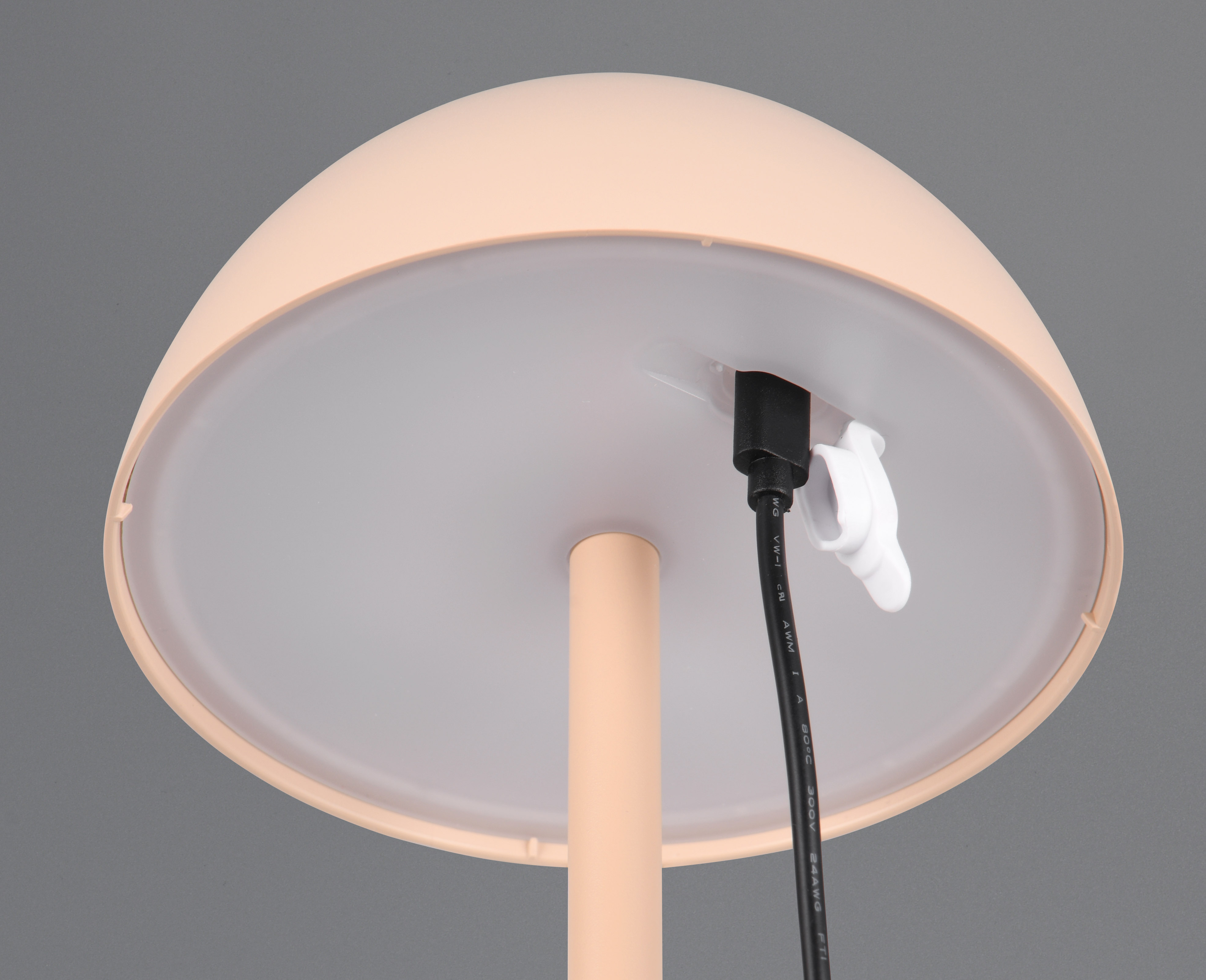 REALITY LED-Akku-Tischleuchte Ricardo R54106166 sandfarbig, IP54, 1,7 W, 240 lm, 3000 K REALITY LED-Akku-Tischleuchte Ricardo R54106166 sandfarbig, IP54, 1,7 W, 240 lm, 3000 K