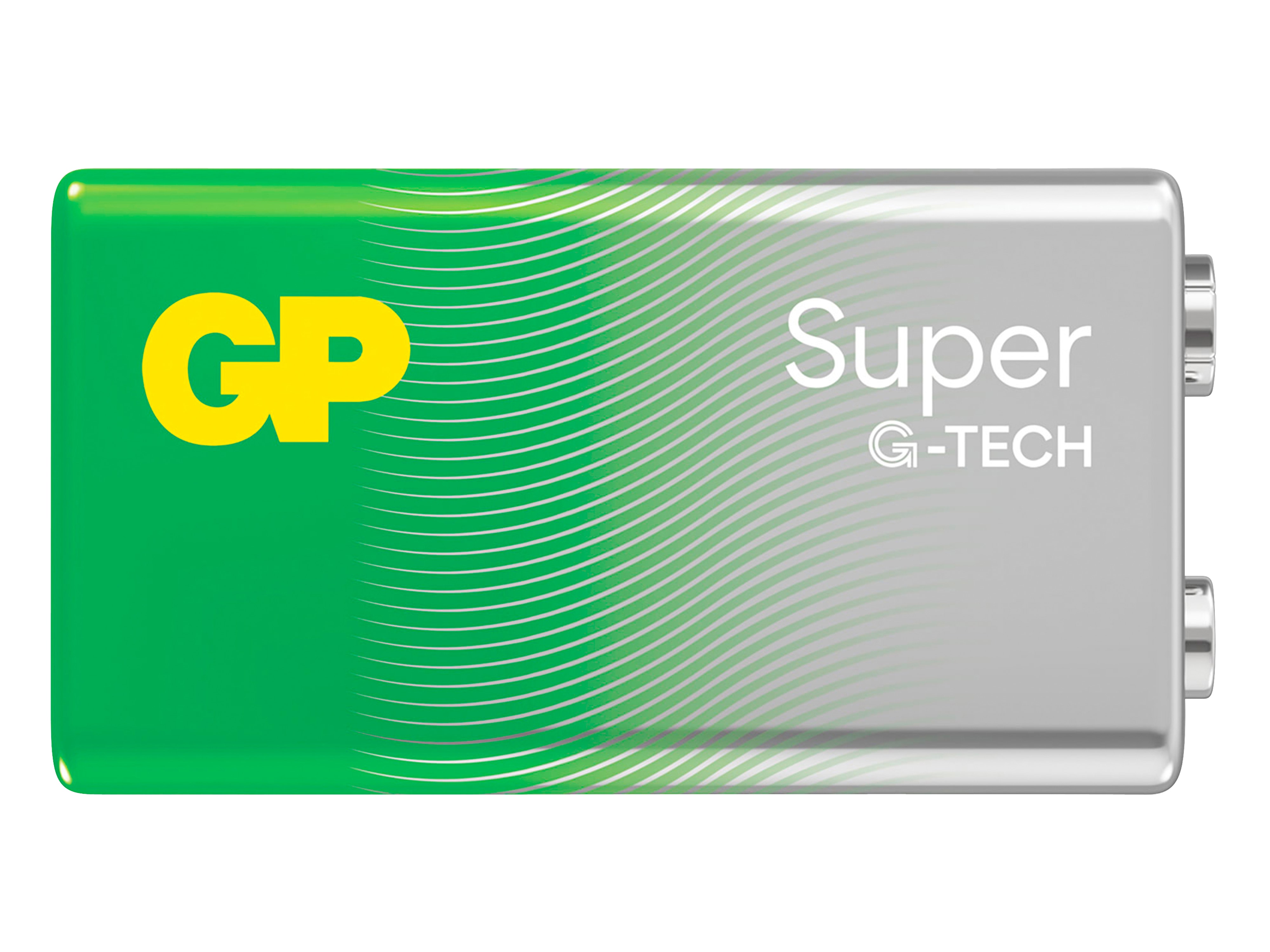 GP Super Alkaline-Batterie E-Block, 6LR61, MN1604, 9V, 8 Stück