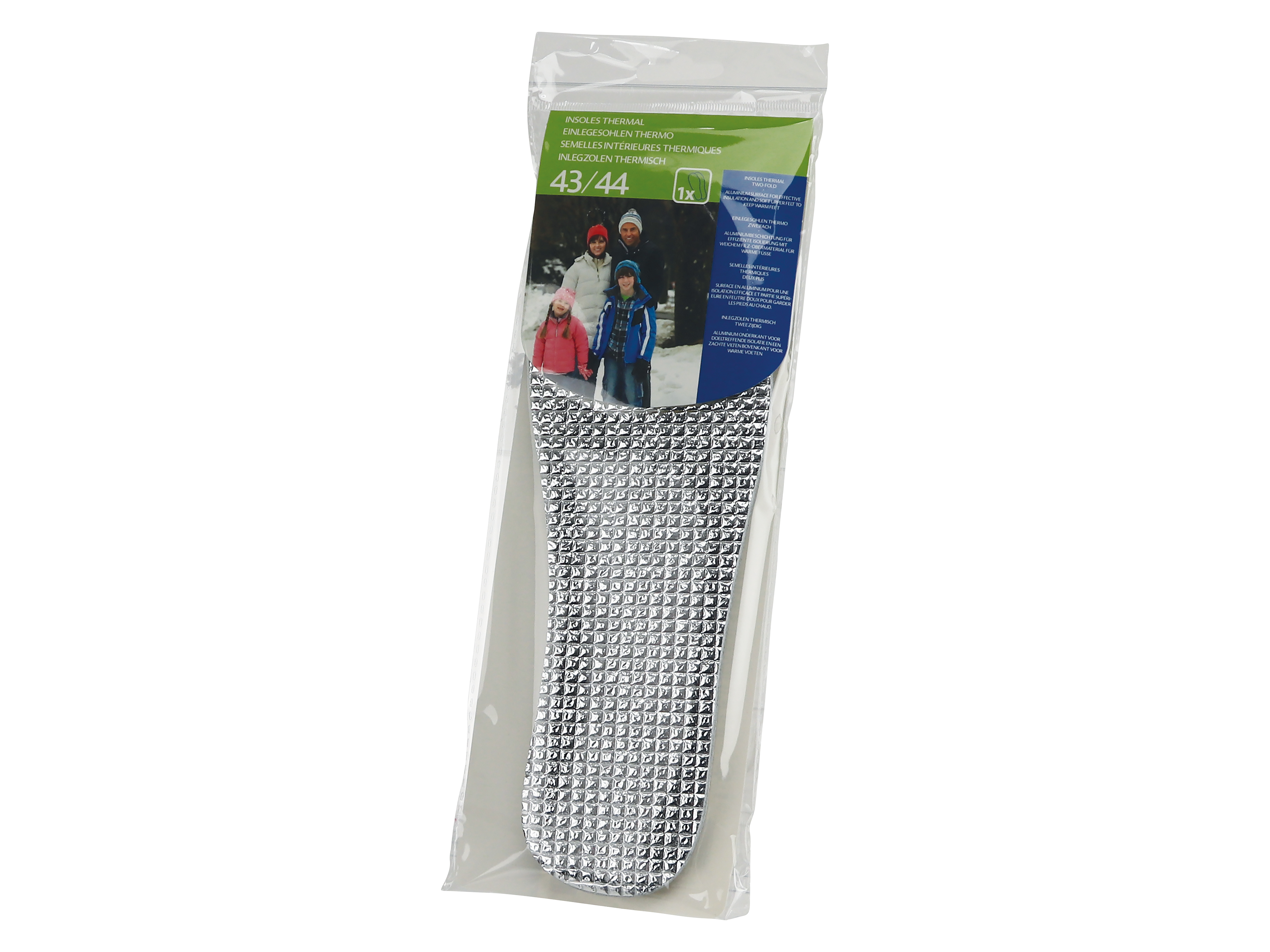 Thermo-Schuheinlegesole, Größe 43/44