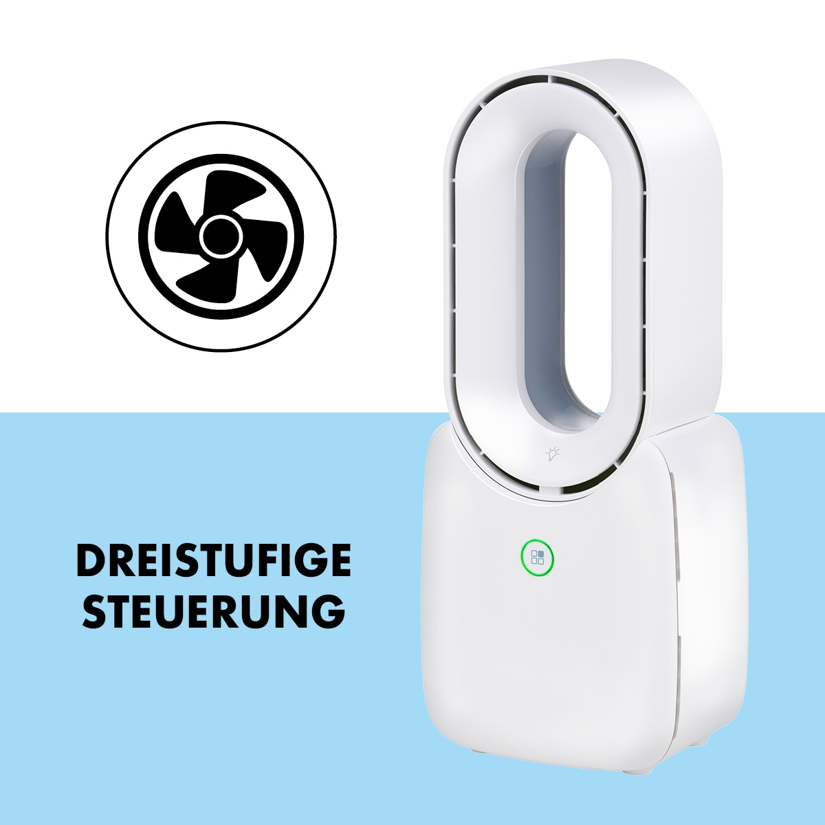 LIFETIME AIR Luftkühler, 5 W, USB, weiß