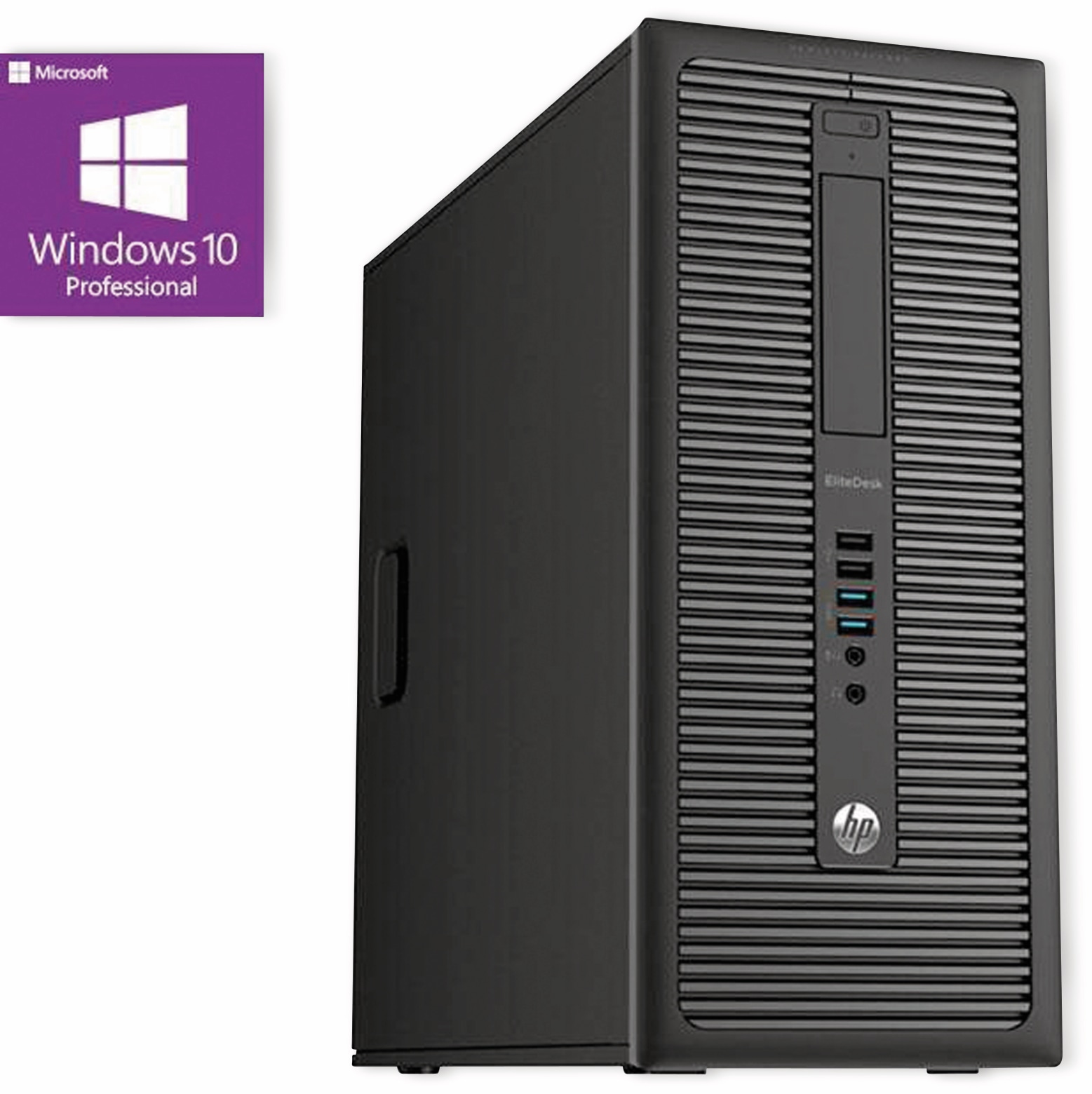 HP PC EliteDesk 800G1 T, Intel i5, 8 GB RAM, Win10Pro, Refurbished 
