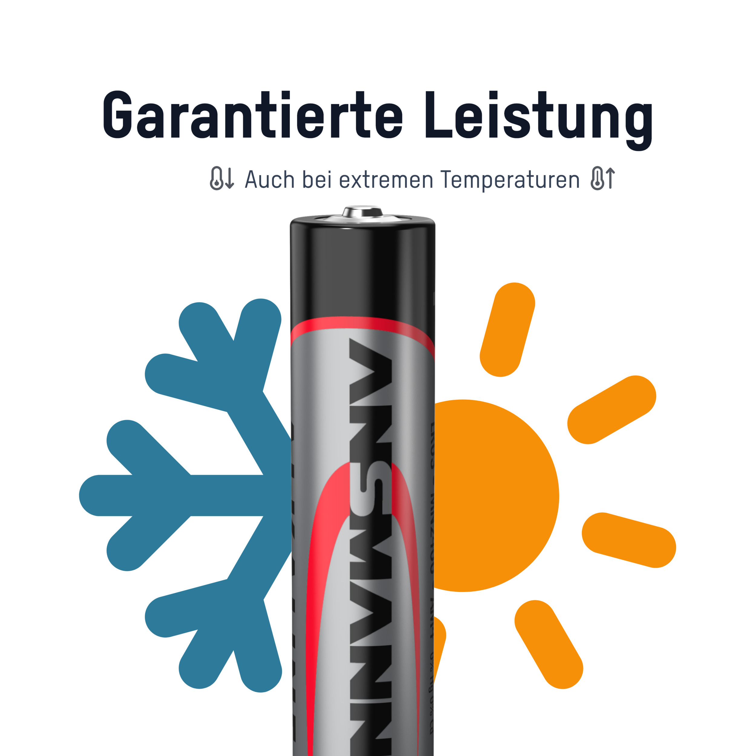 ANSMANN Miro-Batterie-Set, Alkaline, 100 Stück