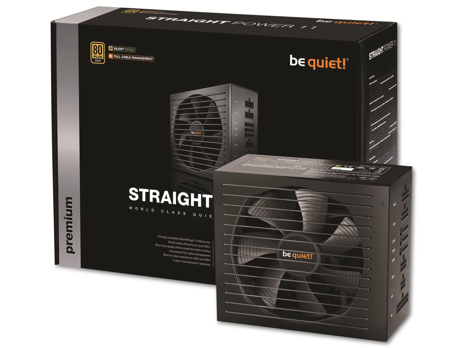 BE QUIET! PC-Netzteil Straight Power 11, 650W, 80+ Gold